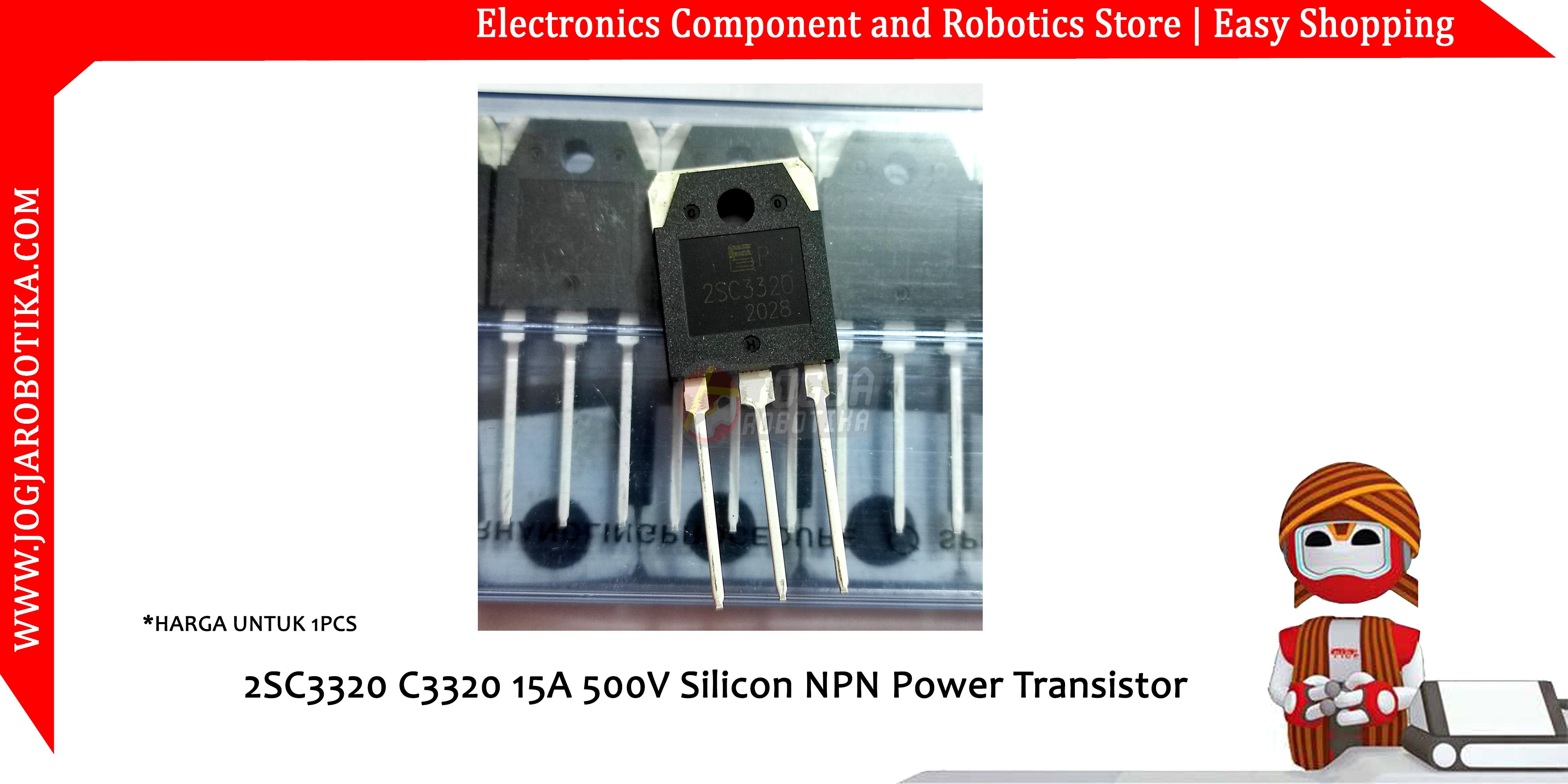 2SC3320 C3320 15A 500V Silicon NPN Power Transistor