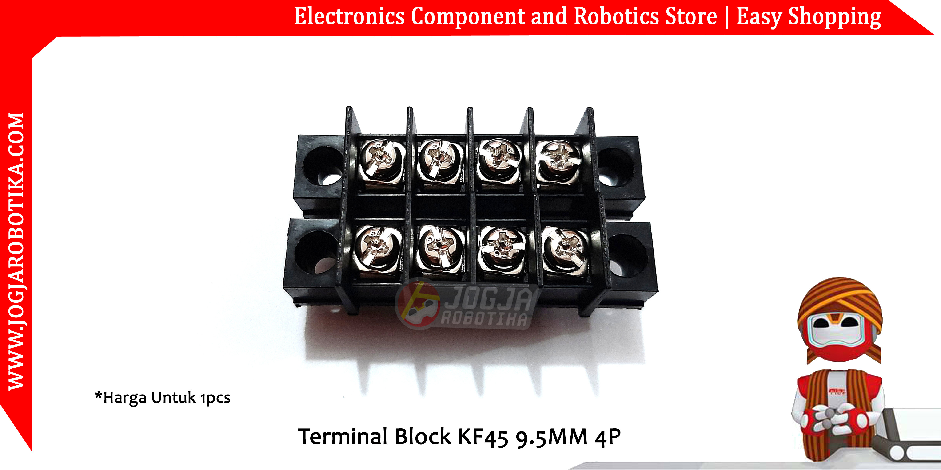 Terminal Block KF45 9.5MM 4P