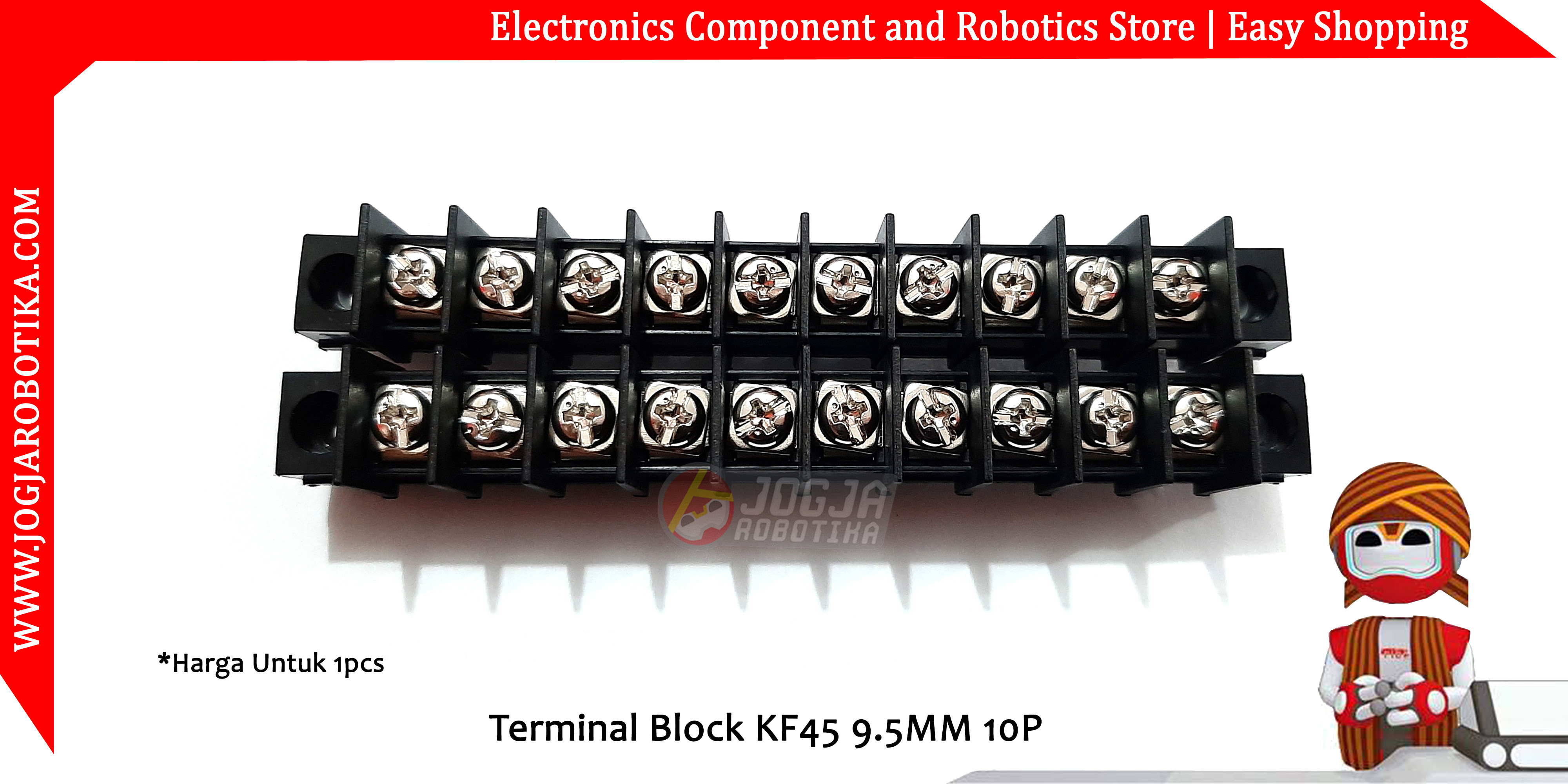 Terminal Block KF45 9.5mm 10P