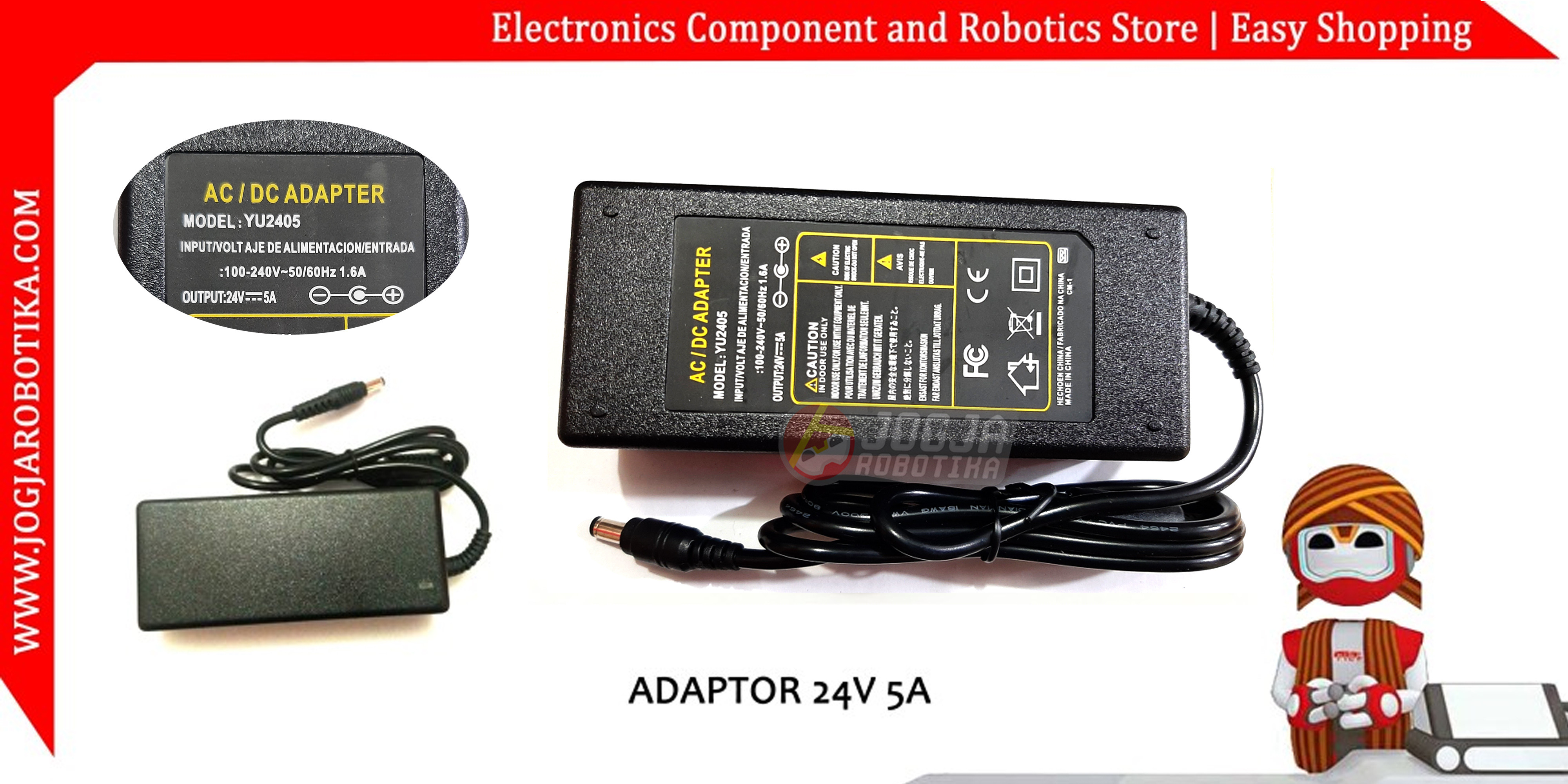 Adaptor 24V 5A