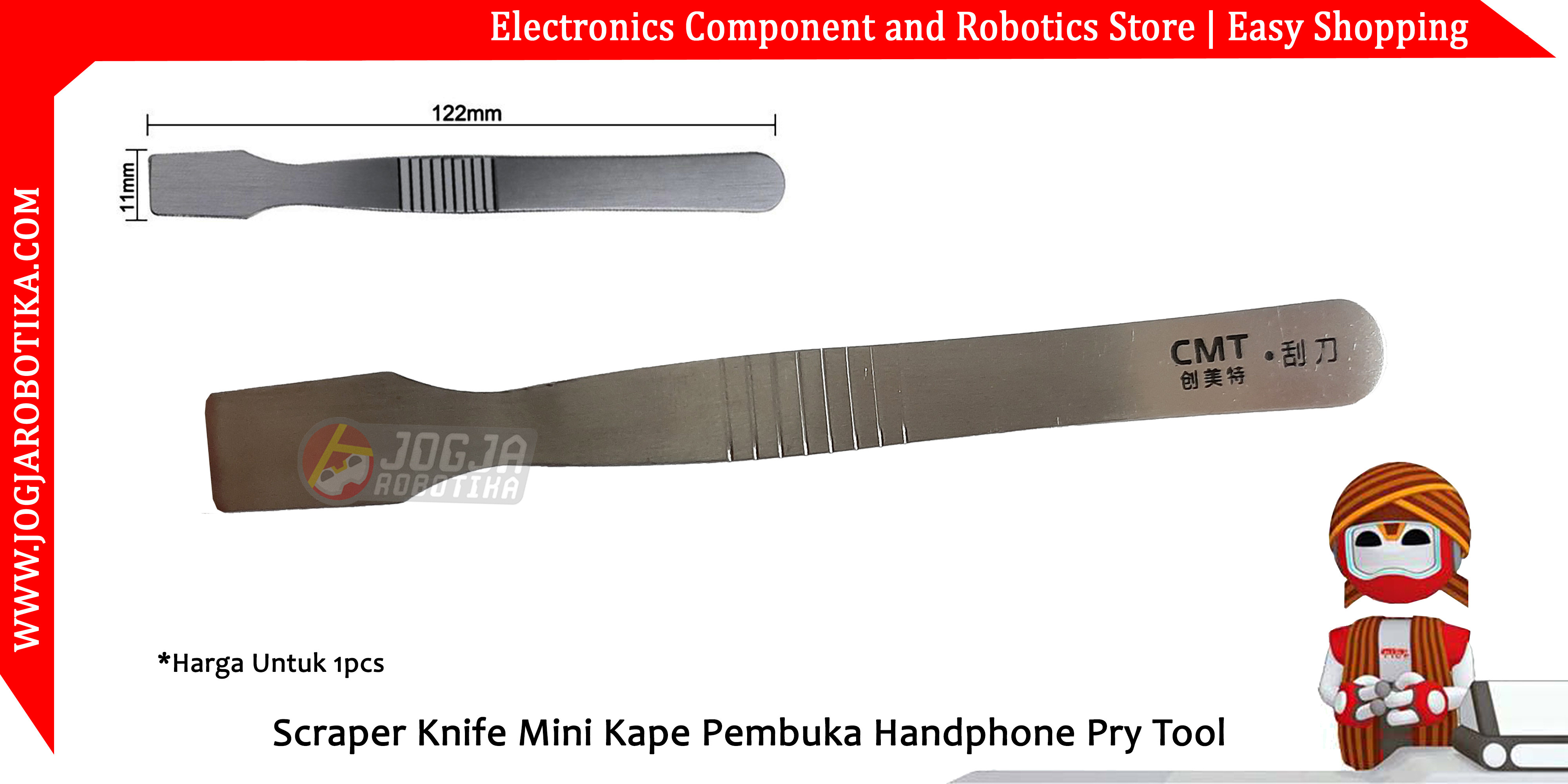 Scraper Knife Mini Kape Pembuka Handphone Pry Tool
