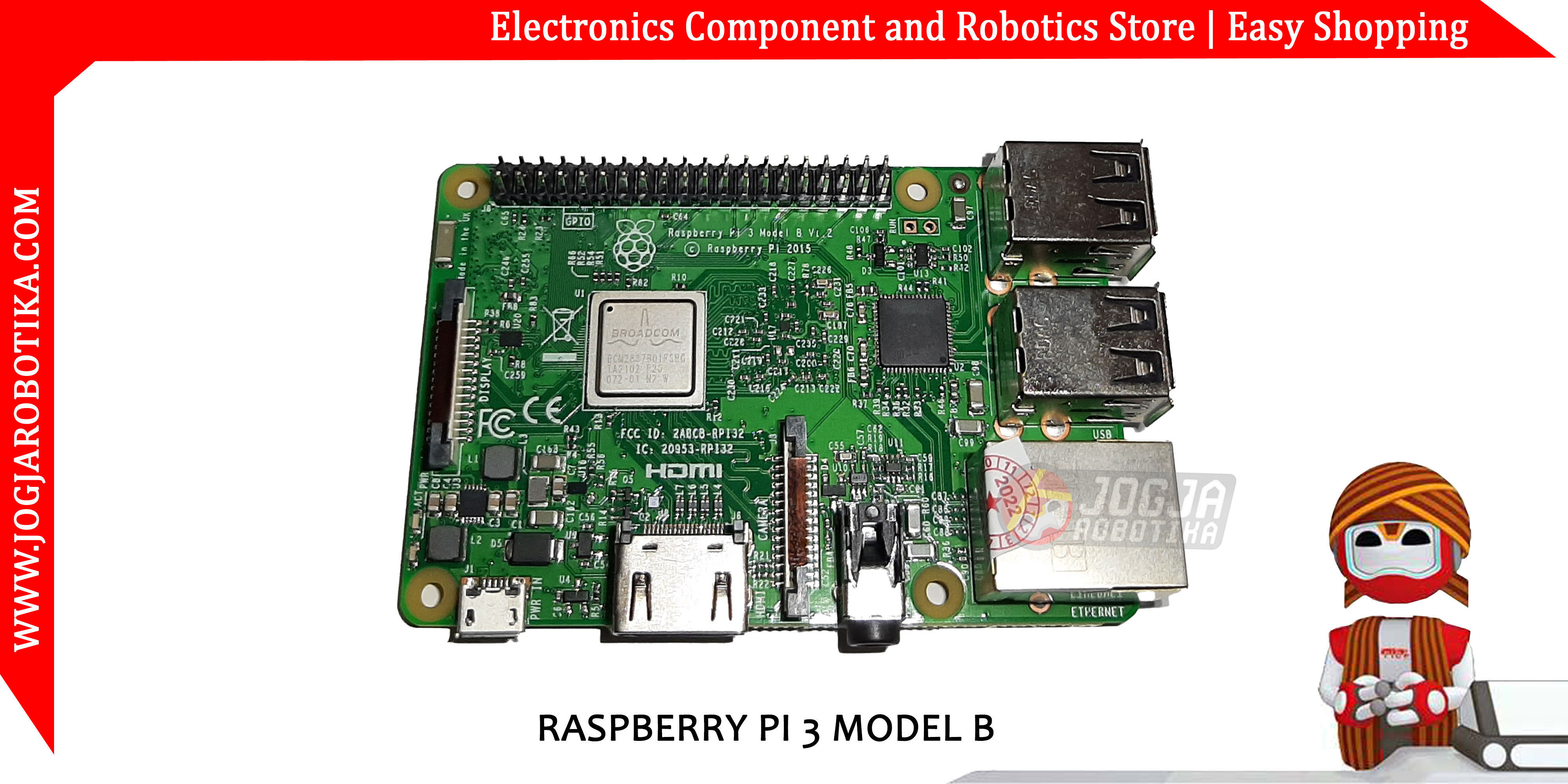 RASPBERRY PI 3 MODEL B