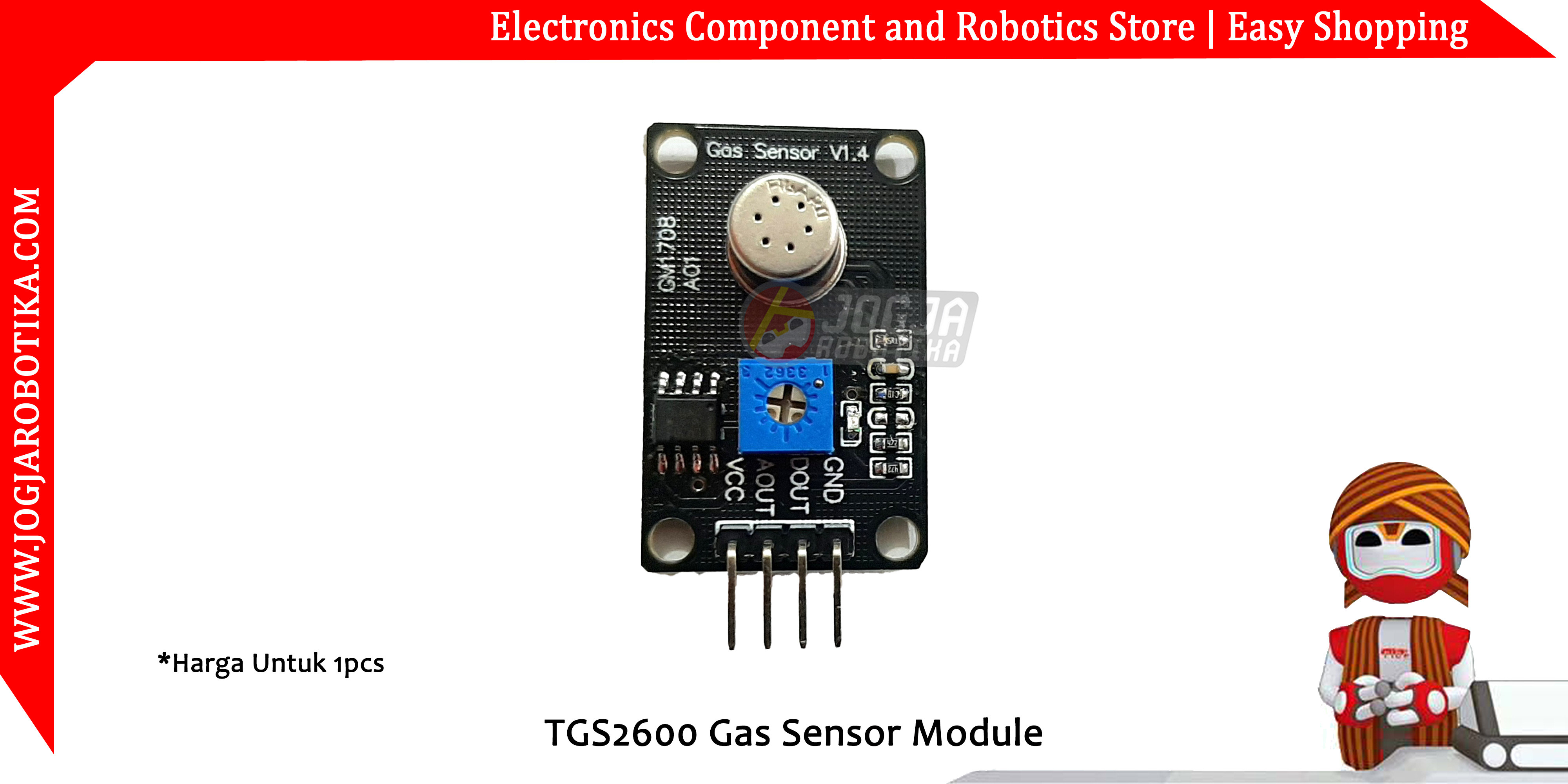 TGS2600 Gas Sensor Module