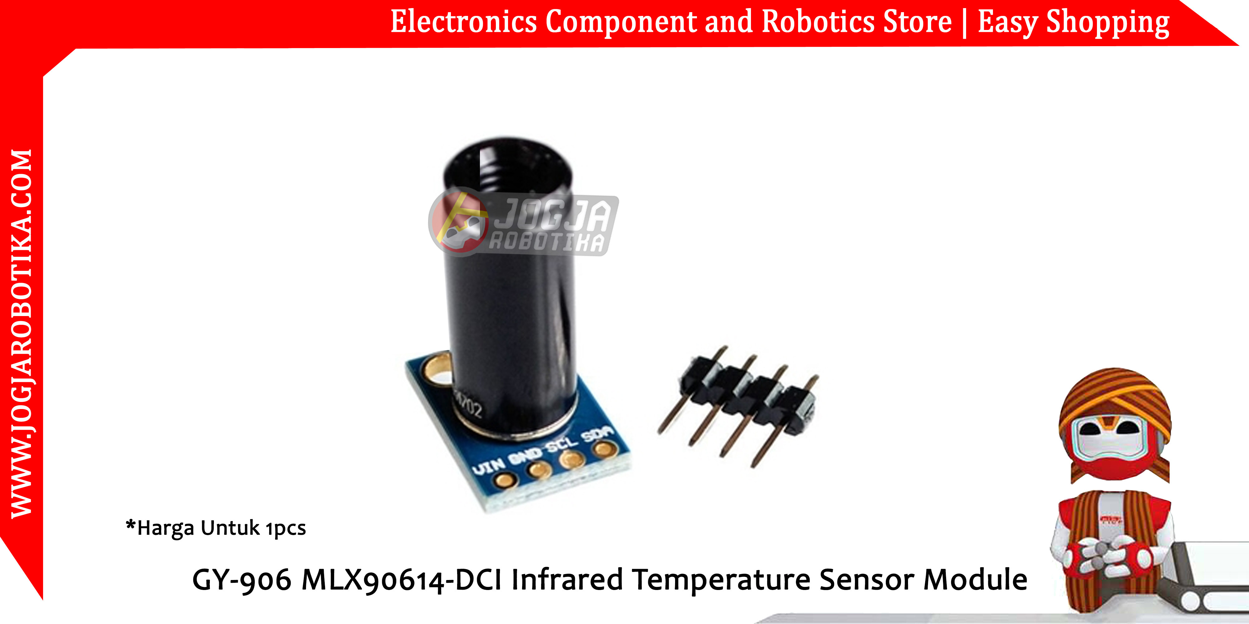 GY-906 MLX90614-DCI Infrared Temperature Sensor Module