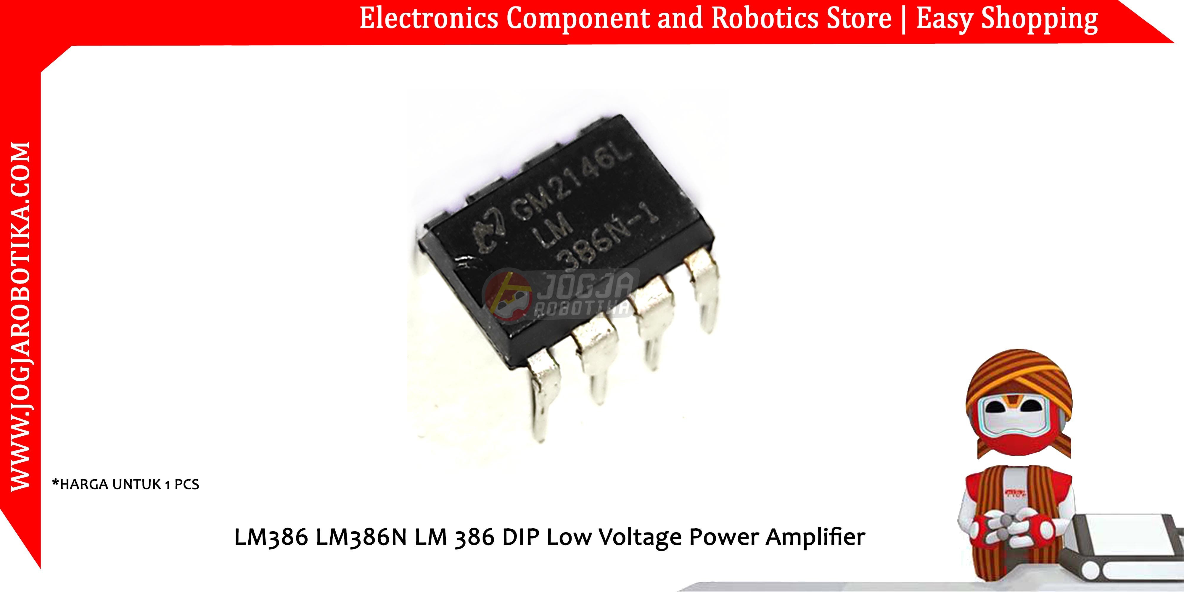 LM386 LM386N LM 386 DIP Low Voltage Power Amplifier