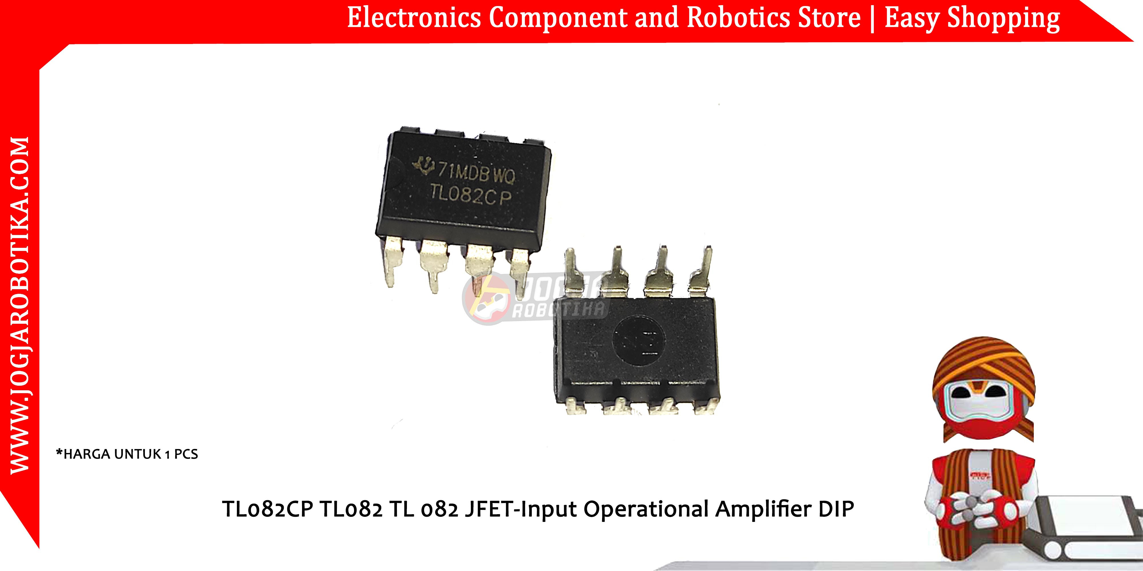 TL082CP JFET-Input Operational Amplifier