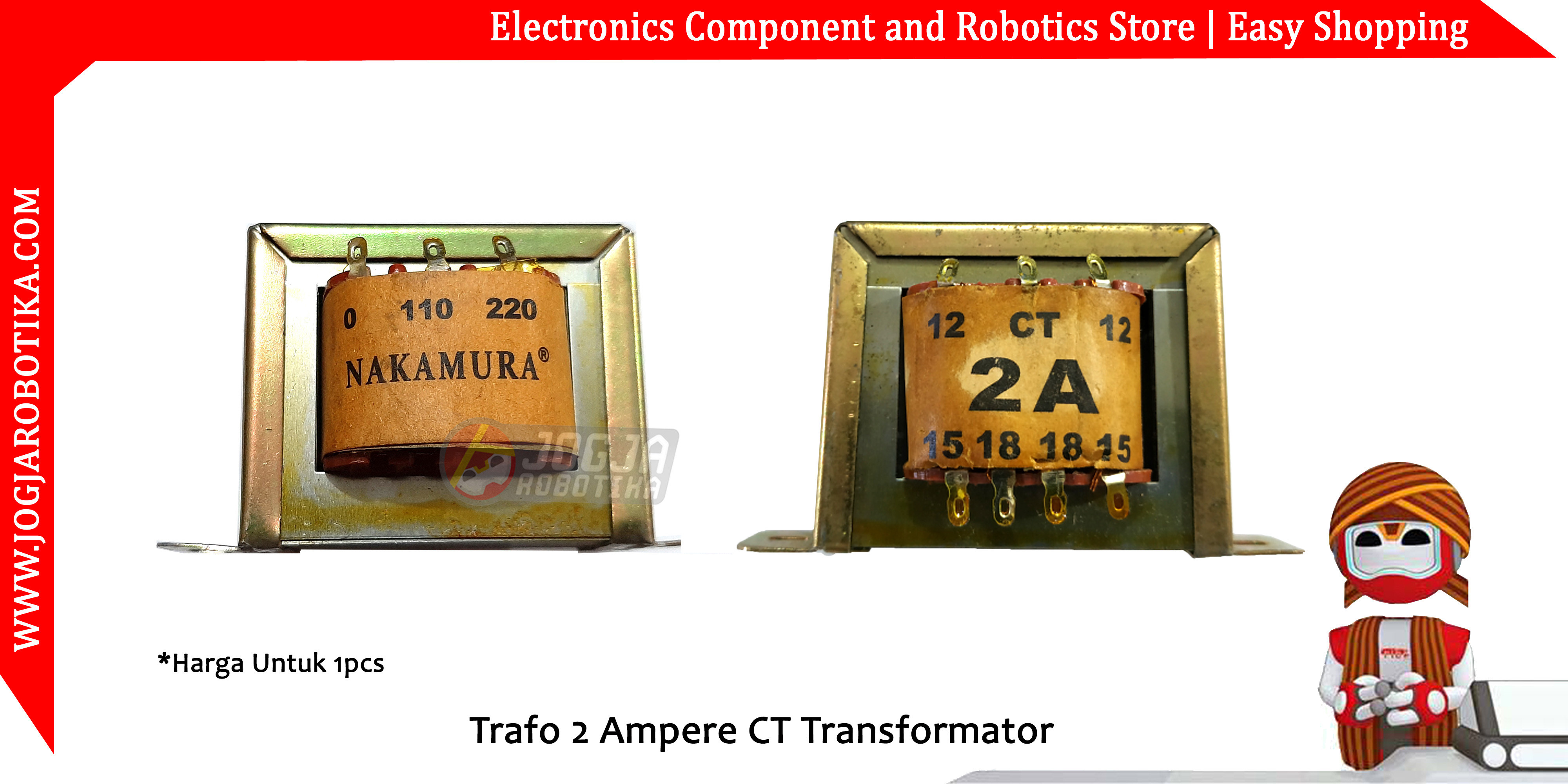 Trafo 2 Ampere CT Transformator