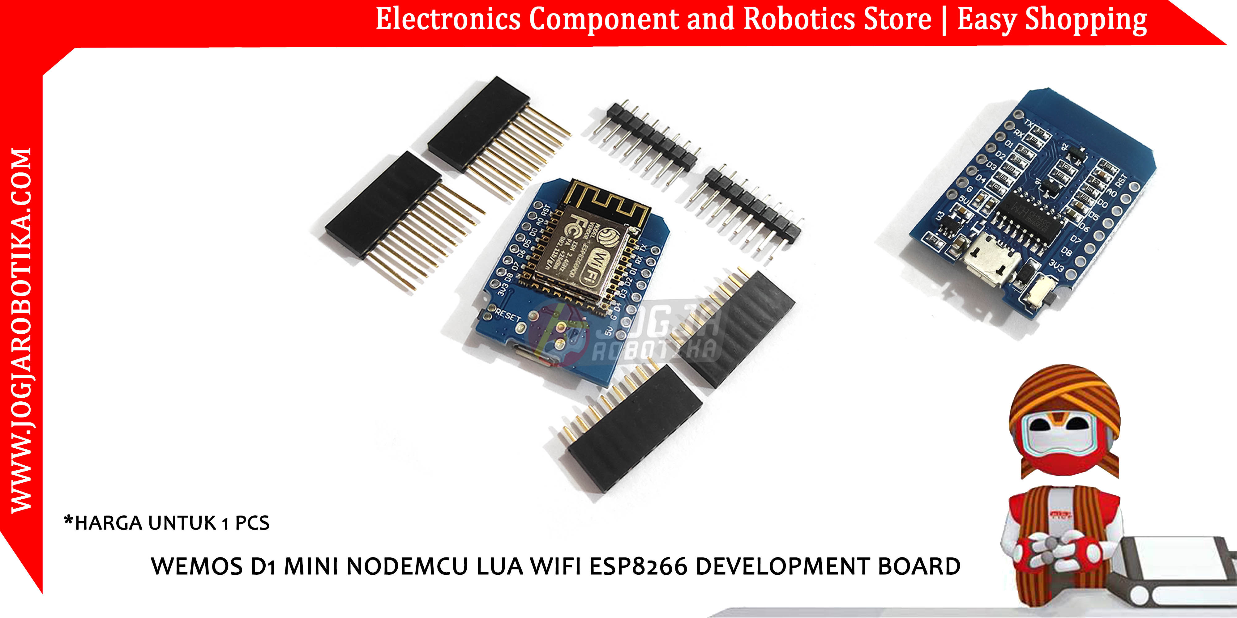 WEMOS D1 MINI NODEMCU LUA WIFI ESP8266 DEVELOPMENT BOARD