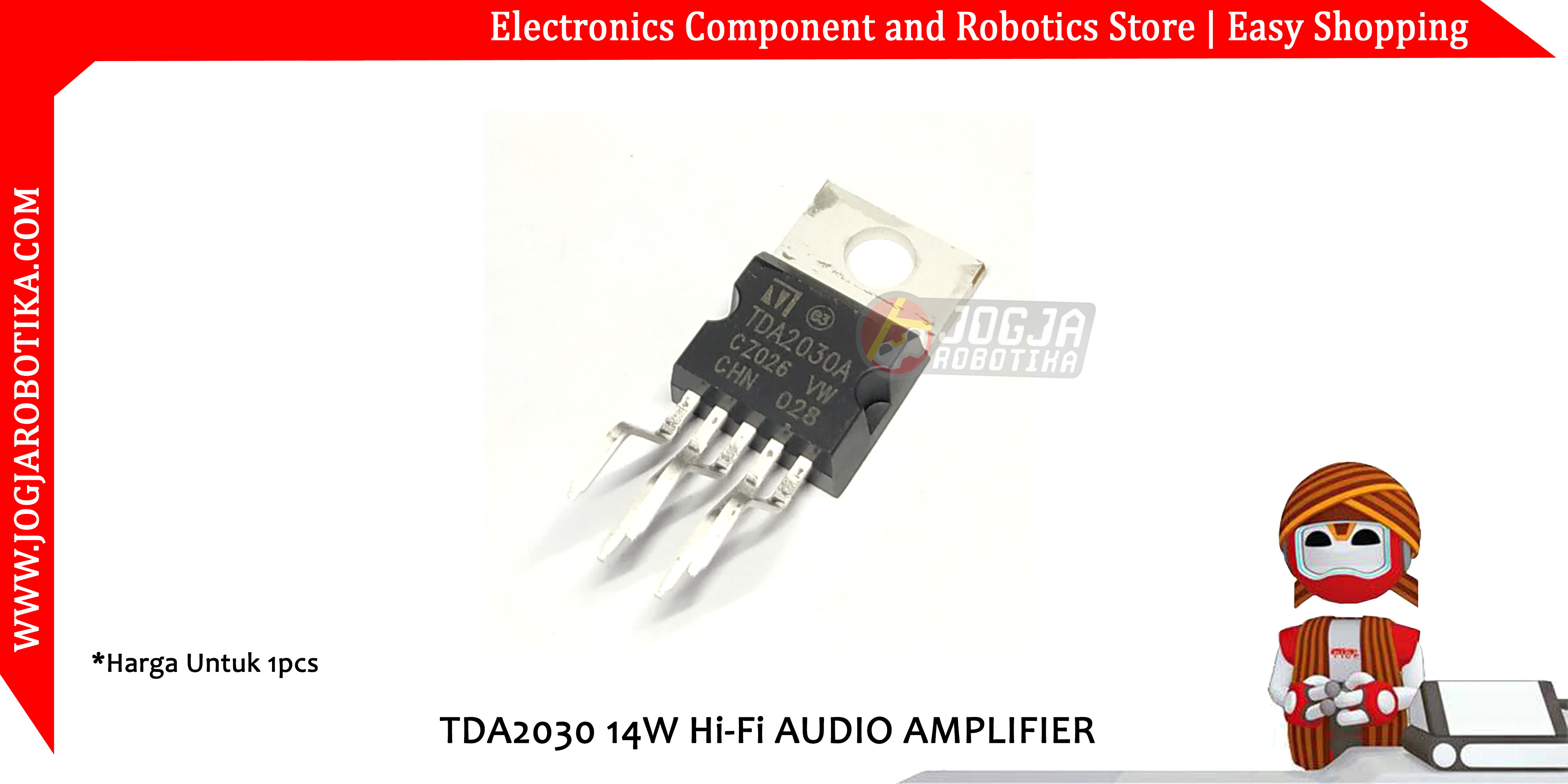 TDA2030 14W Hi-Fi AUDIO AMPLIFIER
