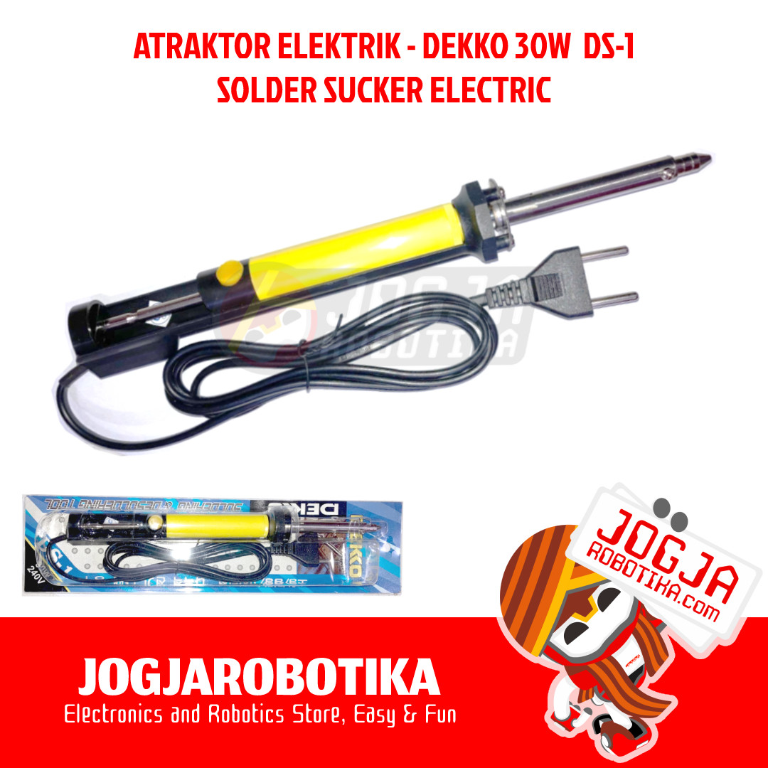 ATRAKTOR ELEKTRIK ELECTRIC SOLDER SUCKER DEKKO DS-1 30W