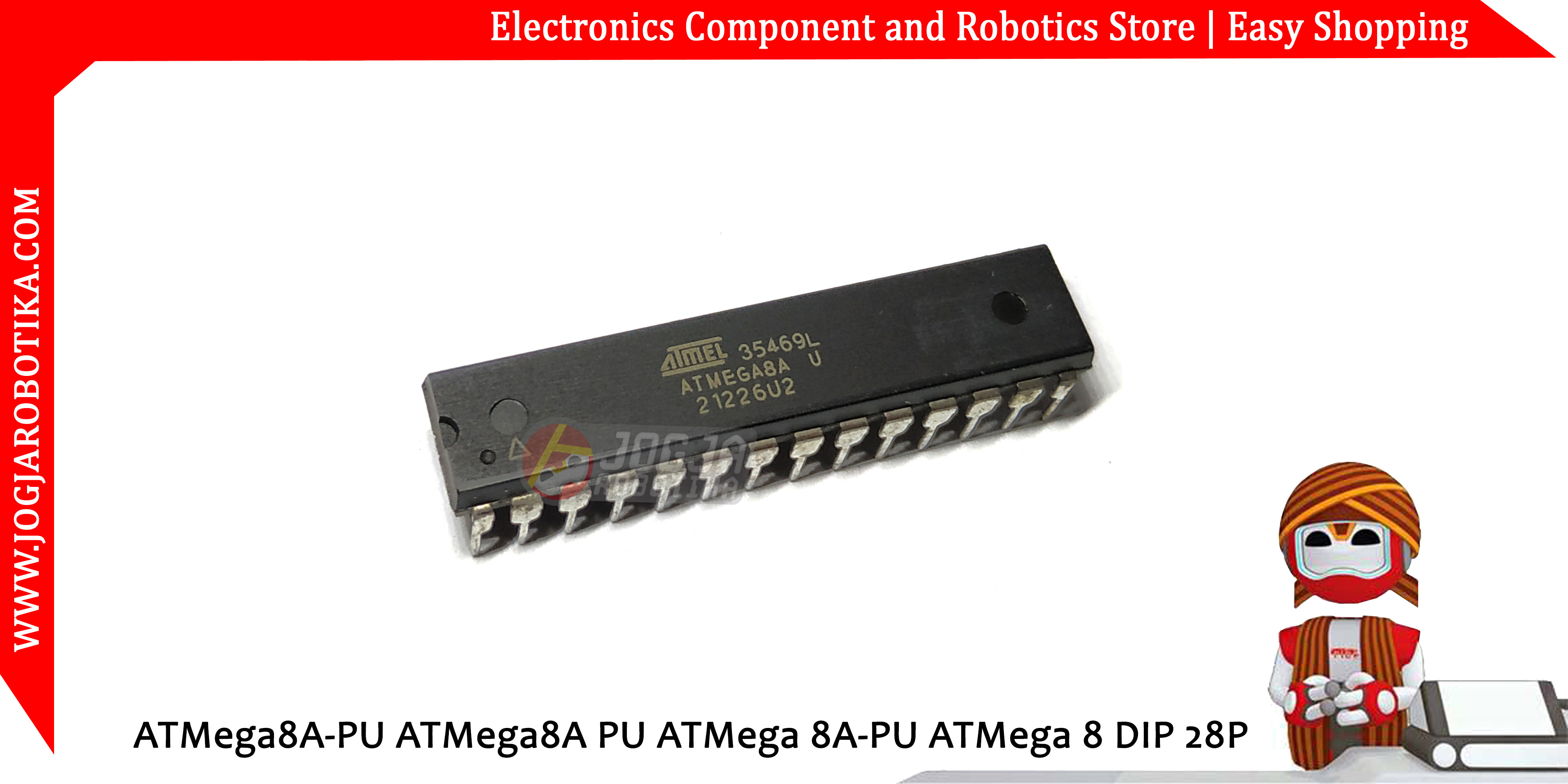 ATMega8A-PU ATMega8A PU ATMega 8A-PU ATMega 8 DIP 28P
