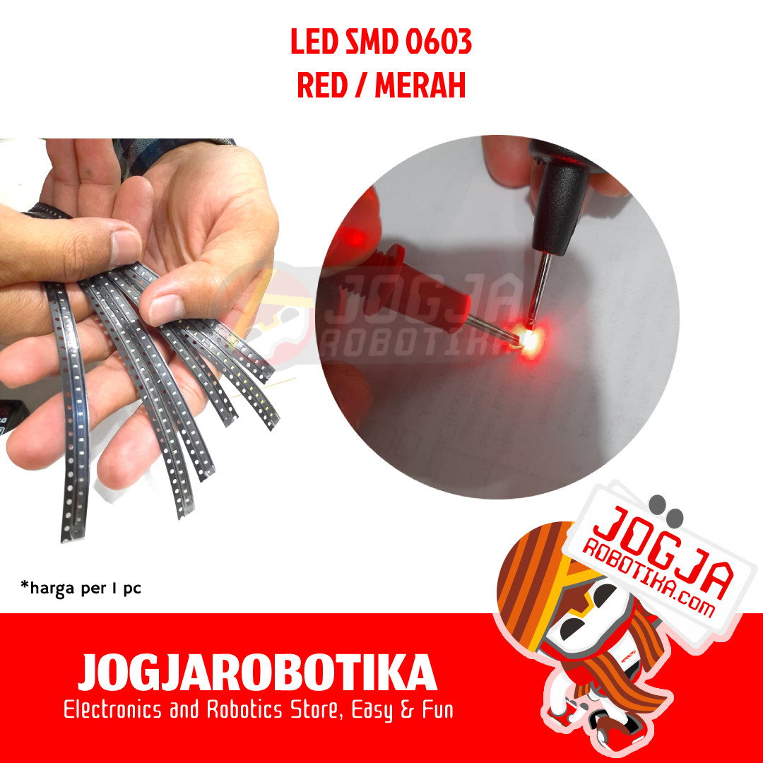 LED SMD 0603 SMD0603 MERAH RED