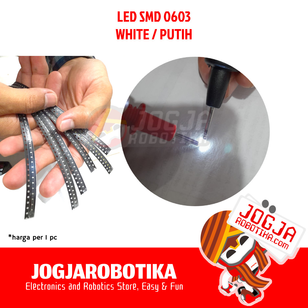 LED SMD 0603 SMD0603 PUTIH WHITE