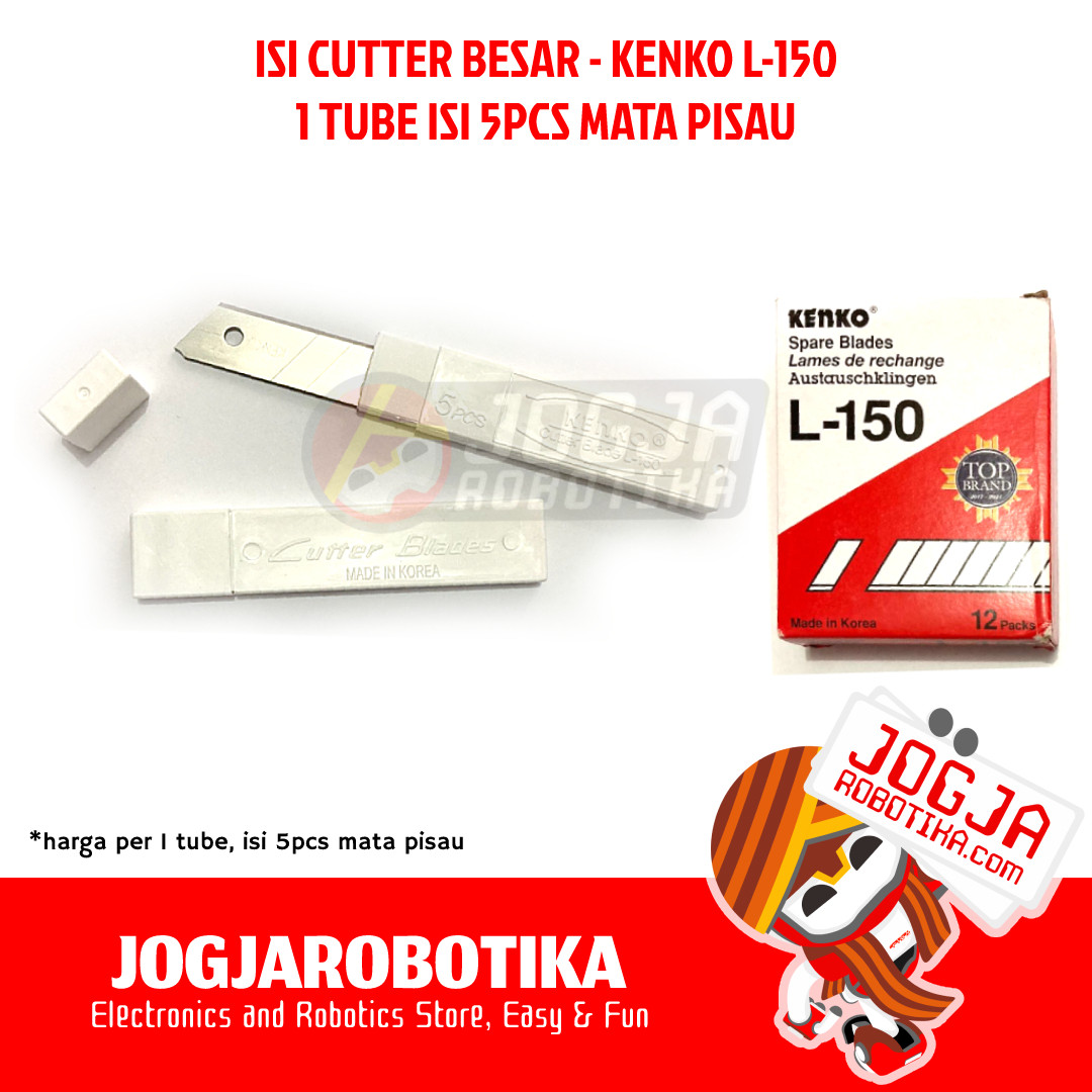 ISI REFILL PISAU CUTTER BESAR KENKO L-150 L150