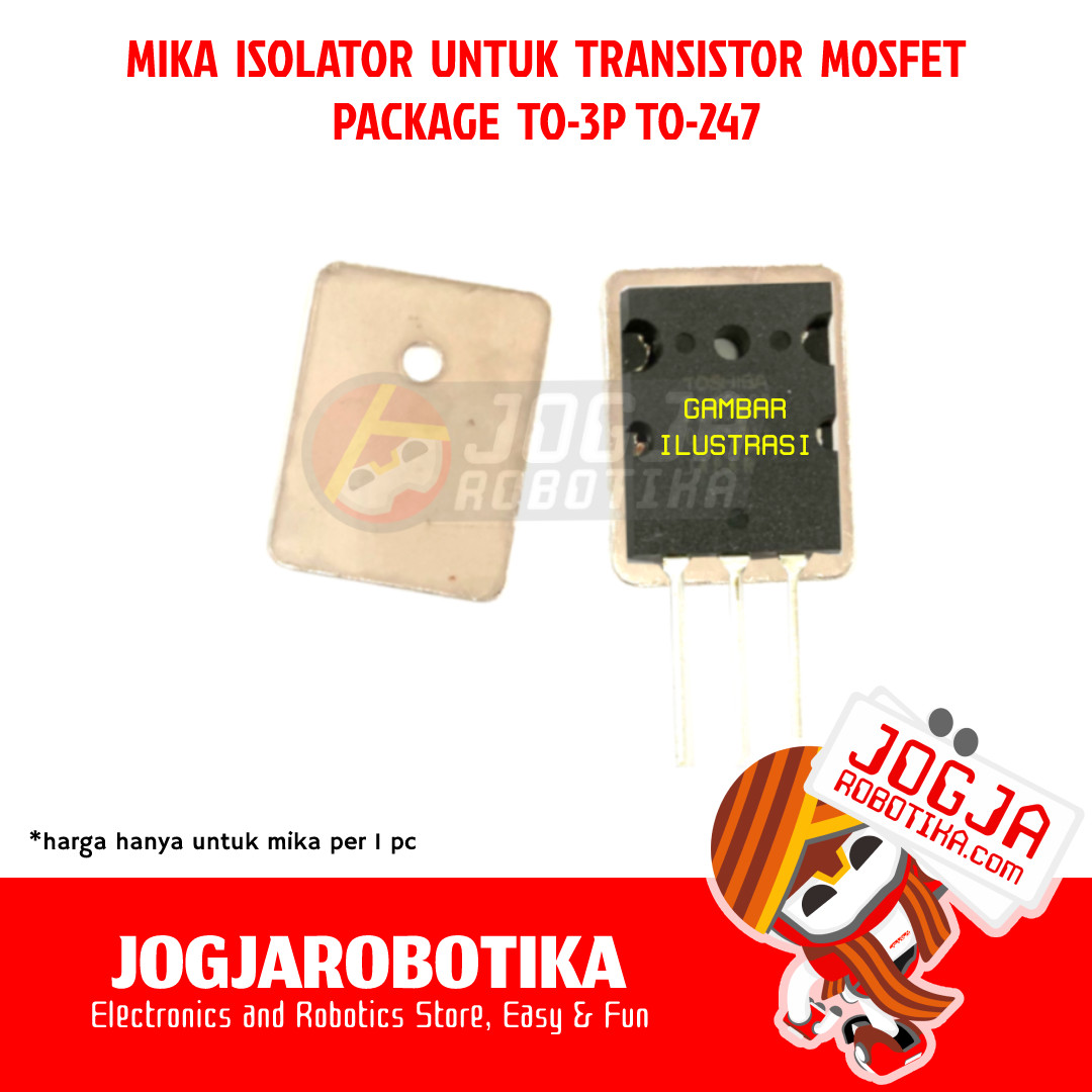MIKA ISOLATOR HEATSINK TRANSISTOR MOSFET FET TO-3P TO-247
