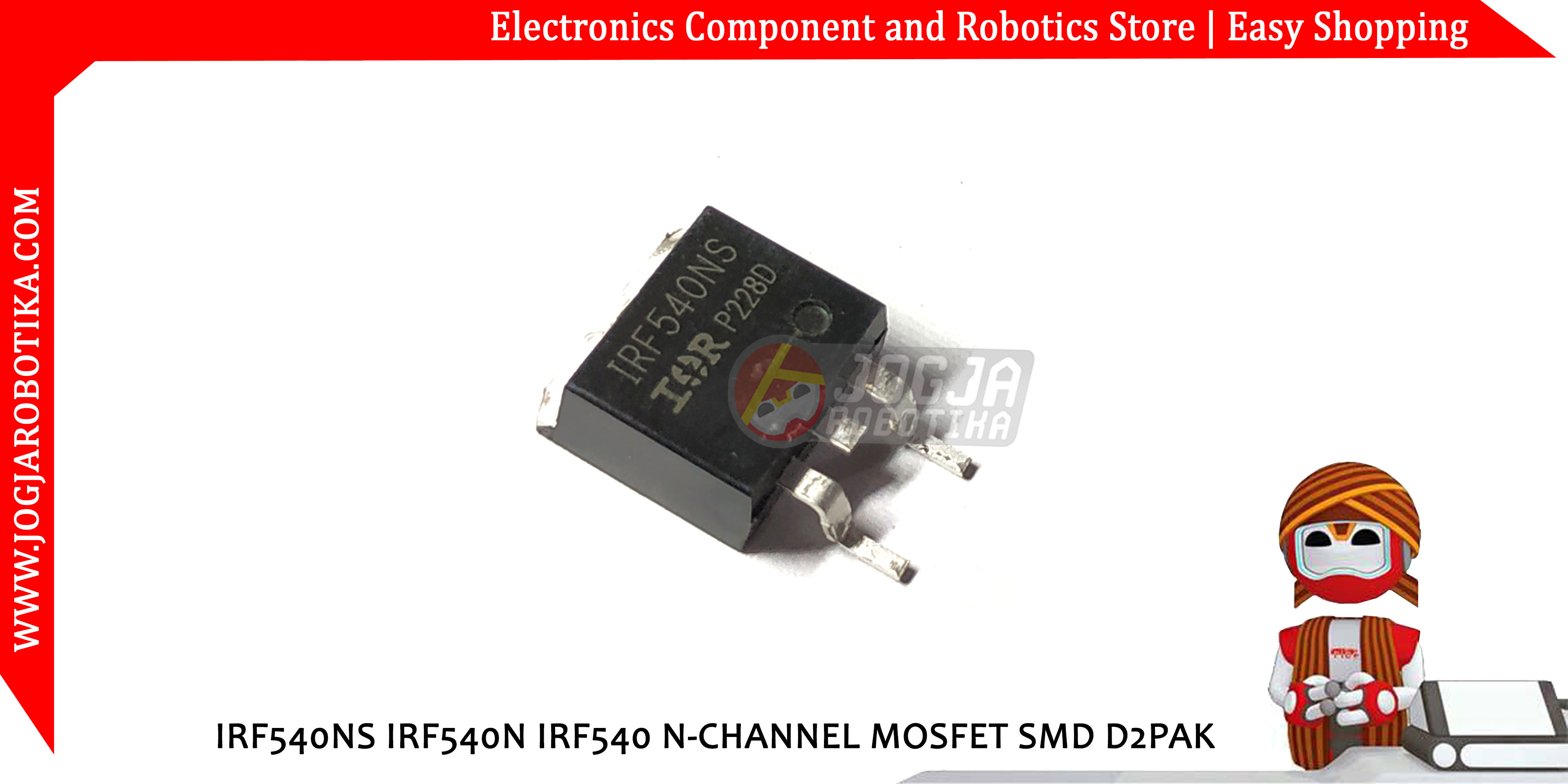 IRF540NS IRF540N IRF540 N-CHANNEL MOSFET SMD D2PAK