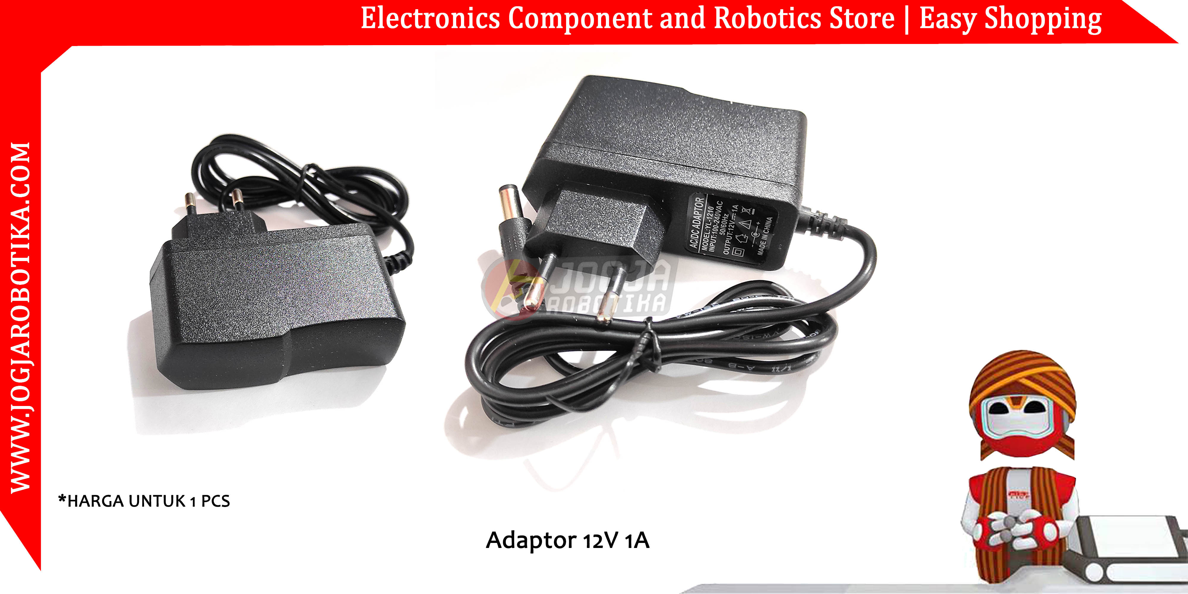Adaptor 12V 1A