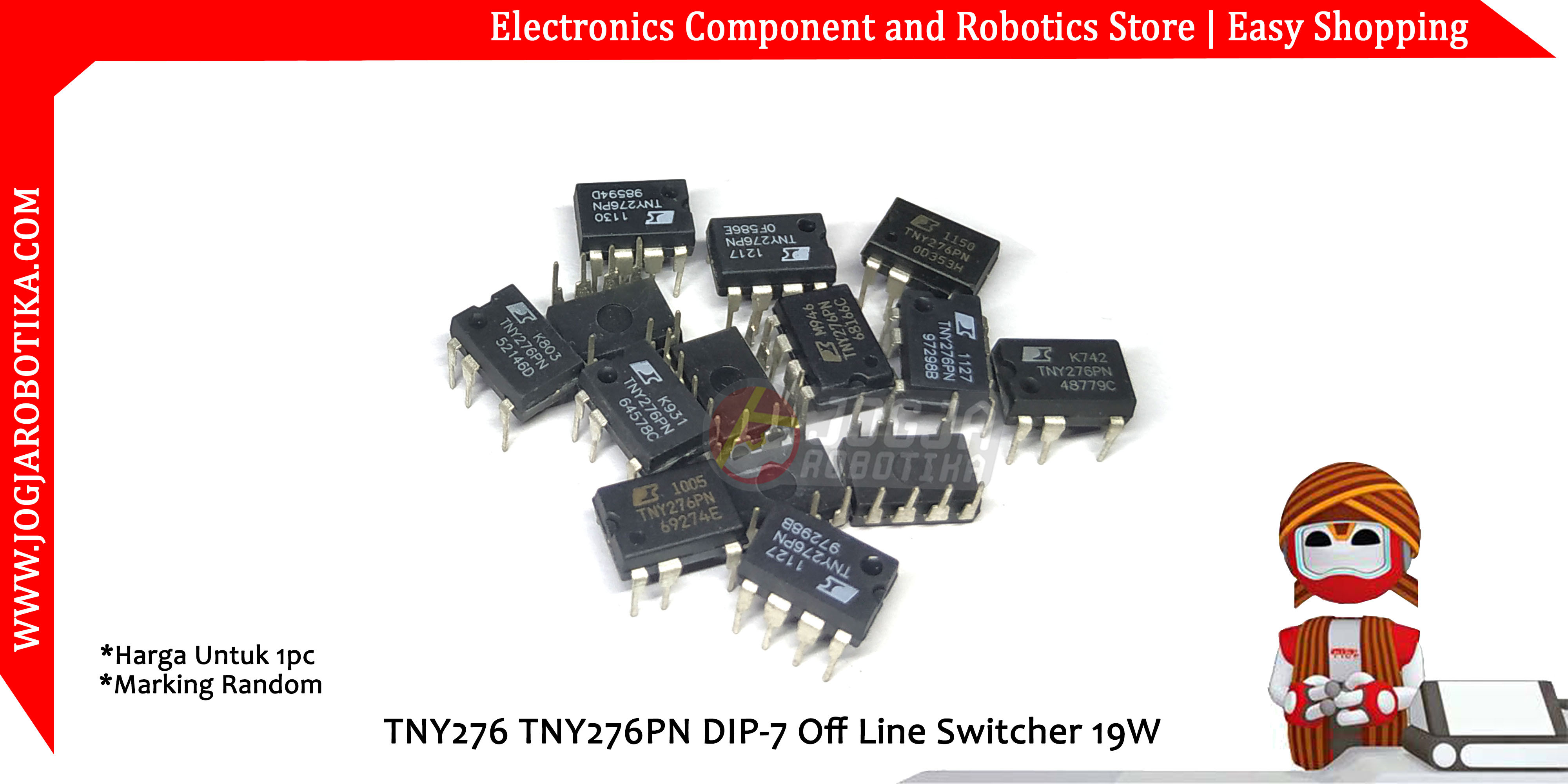TNY276 TNY276PN DIP-7 Off Line Switcher 19W
