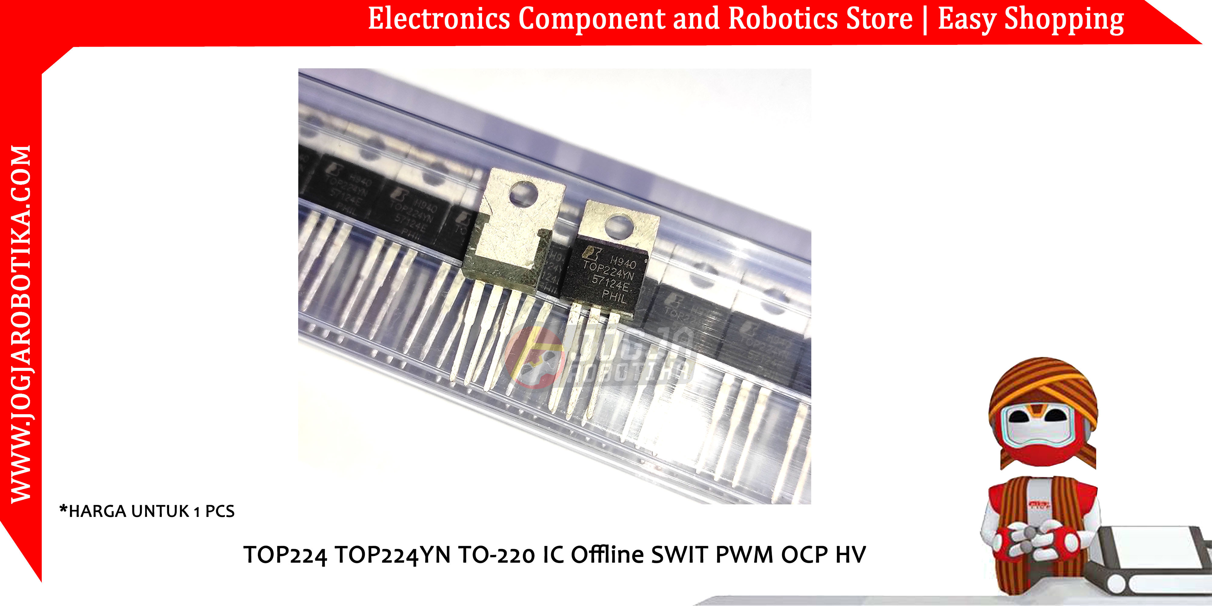 TOP224 TOP224YN TO-220 IC Offline SWIT PWM OCP HV