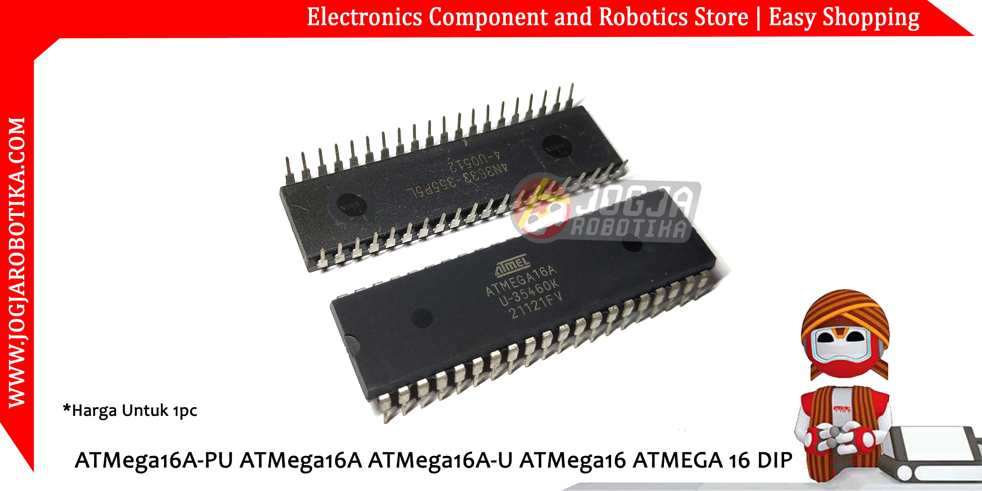 ATMega16A-PU ATMega16A ATMega16A-U ATMega16 ATMEGA 16 DIP