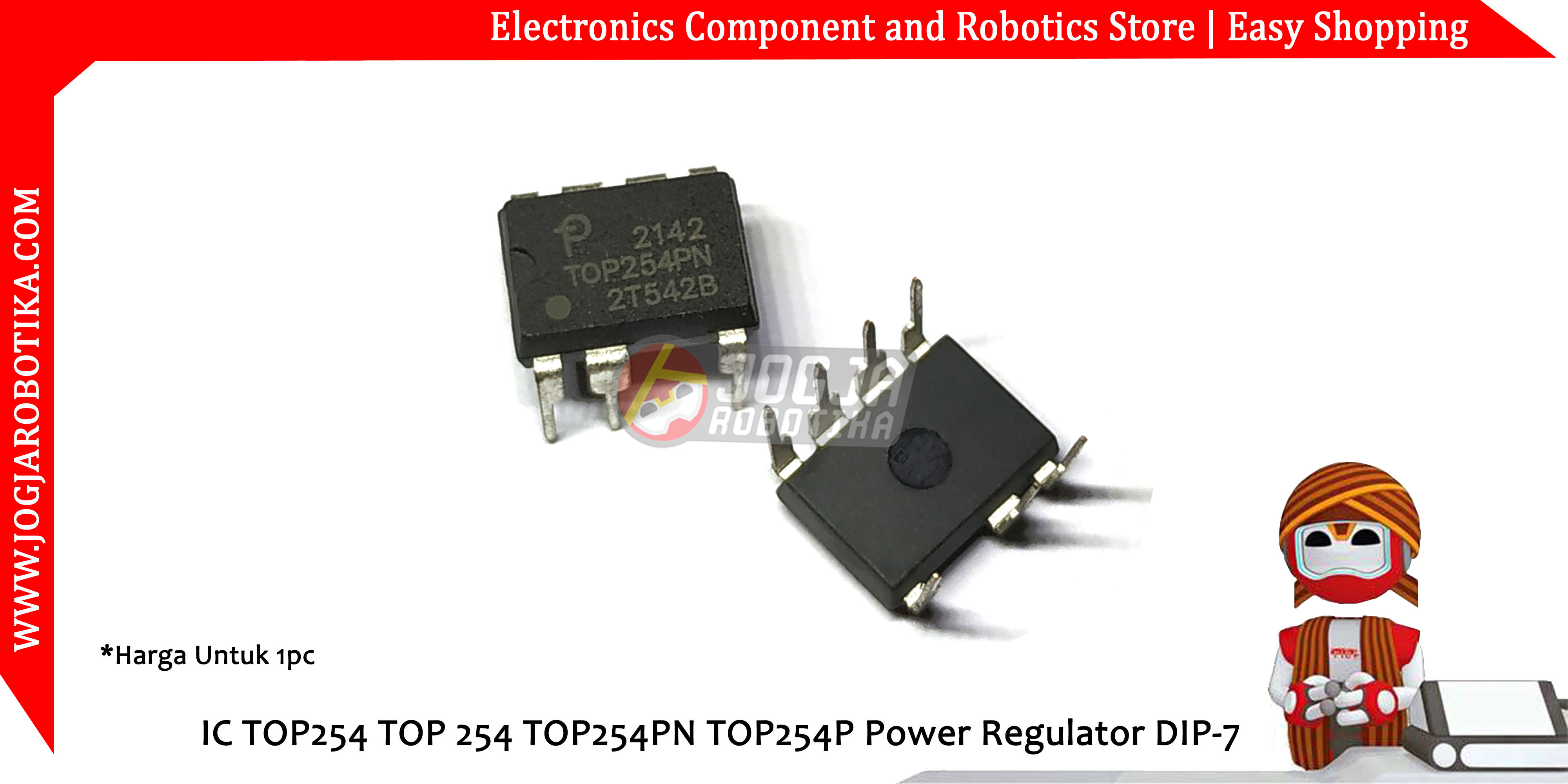 IC TOP254 TOP 254 TOP254PN TOP254P Power Regulator DIP-7