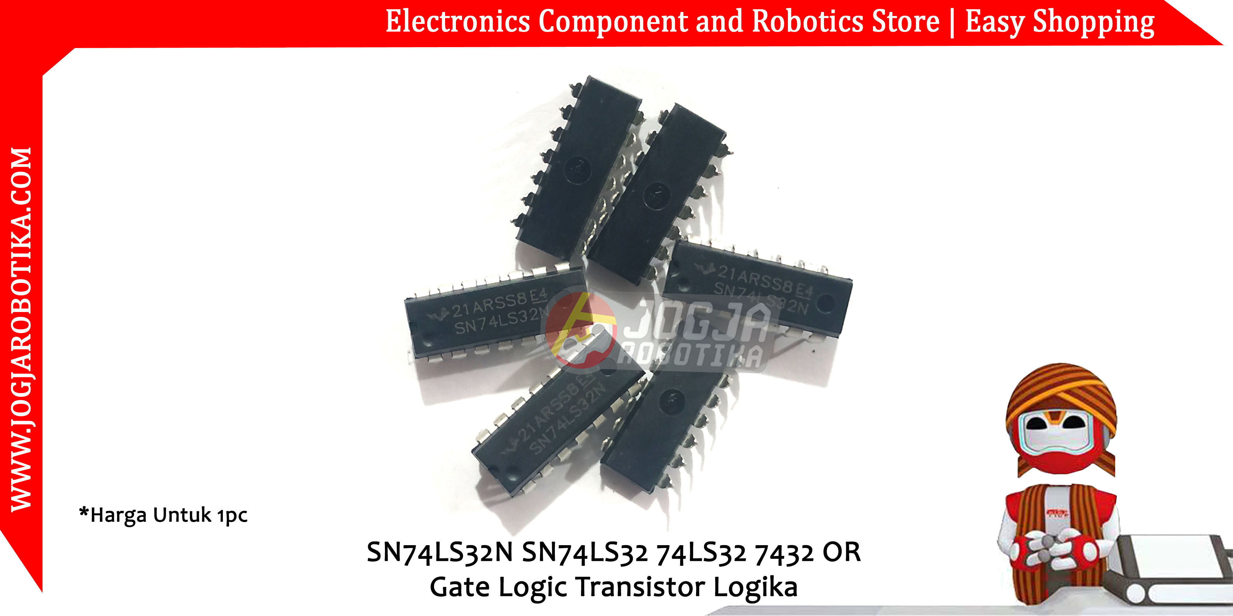 SN74LS32N SN74LS32 74LS32 7432 OR Gate Logic Transistor Logika