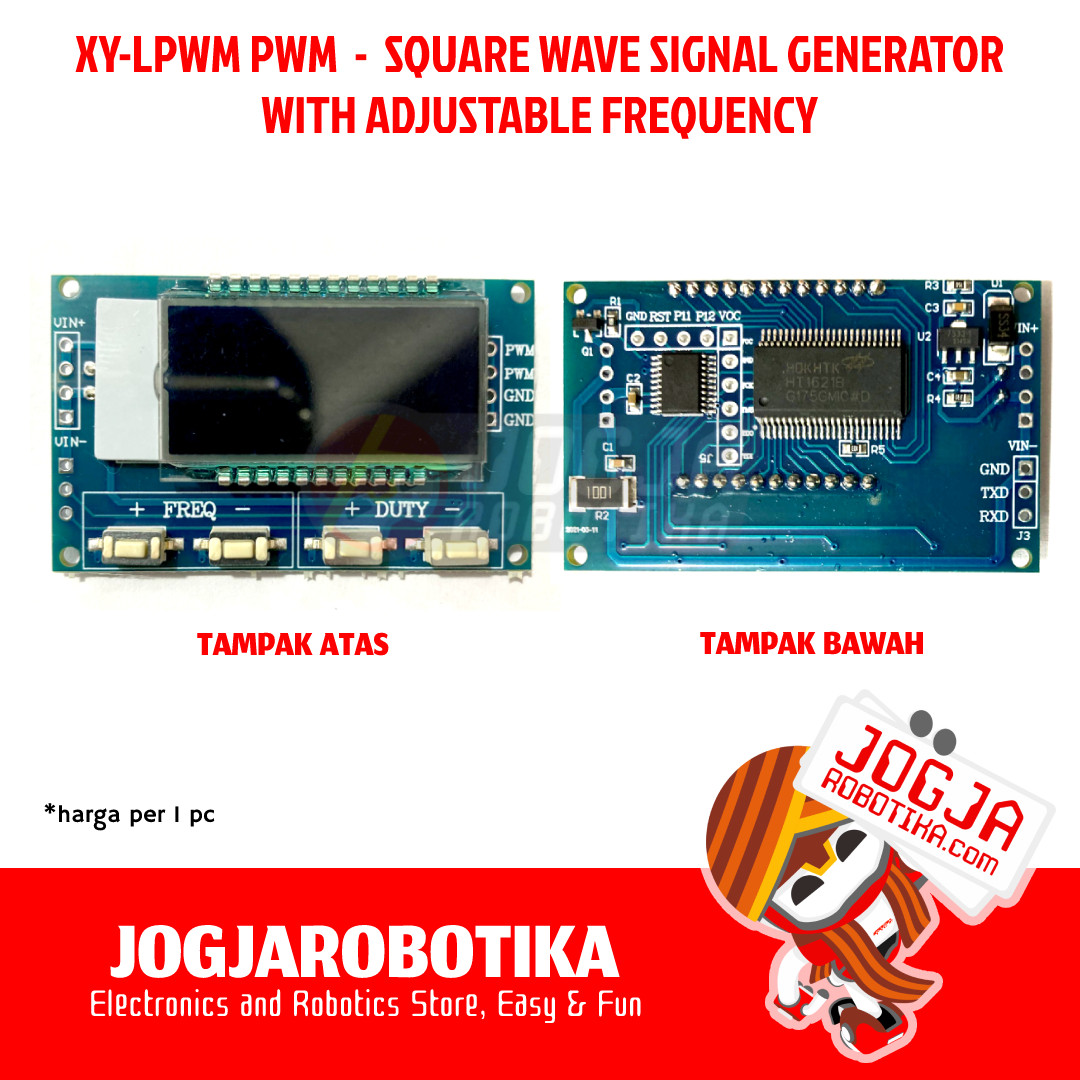 XY-LPWM PWM Square Wave Signal Generator w/ Adjustable Frequency and Duty Cycle