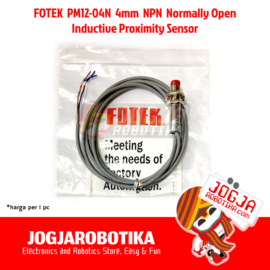 Fotek PM12-04N PM1204N PM12 04N 4mm NPN NO Inductive Proximity Sensor 10-30V