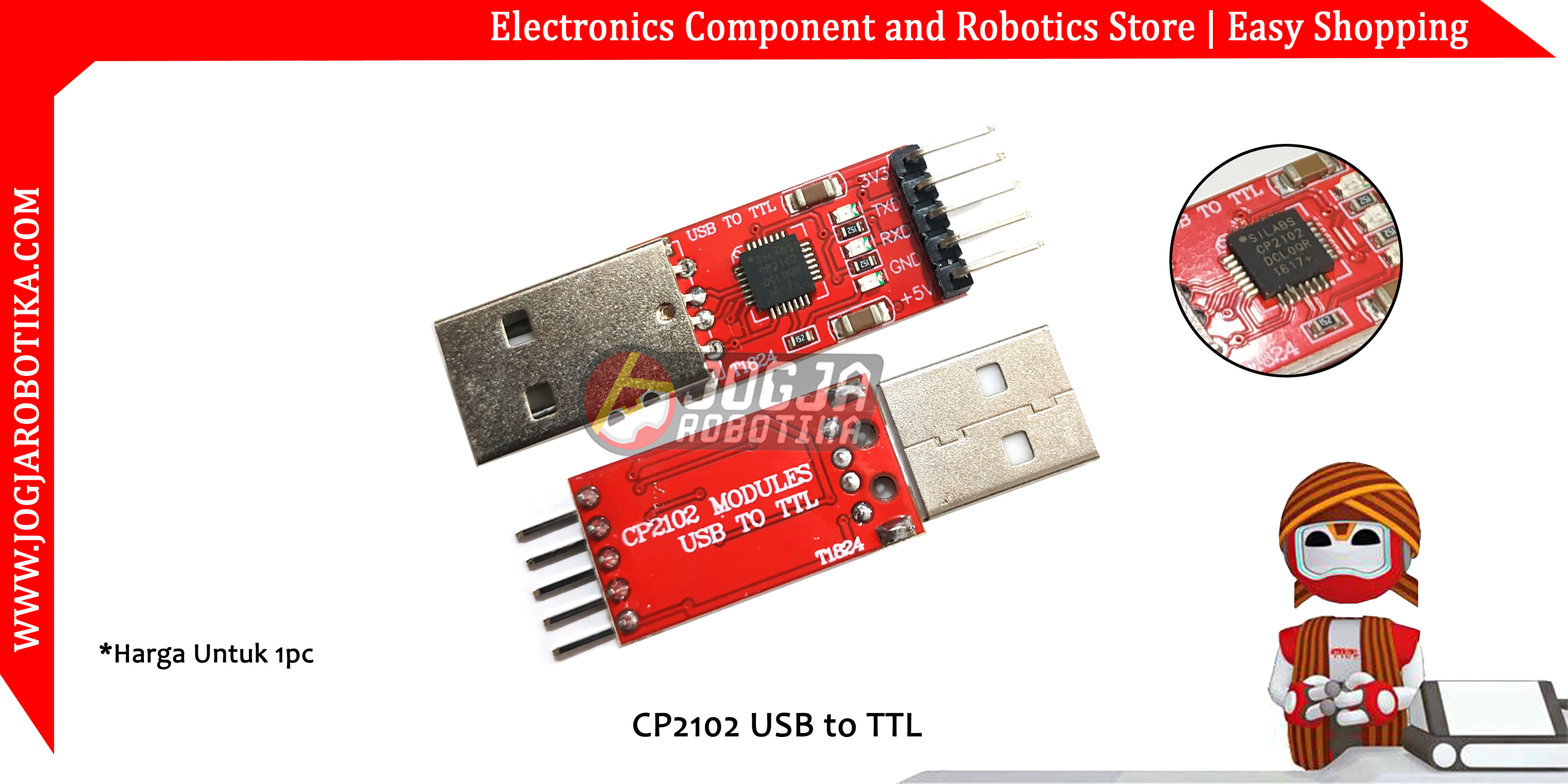 CP2102 USB to TTL