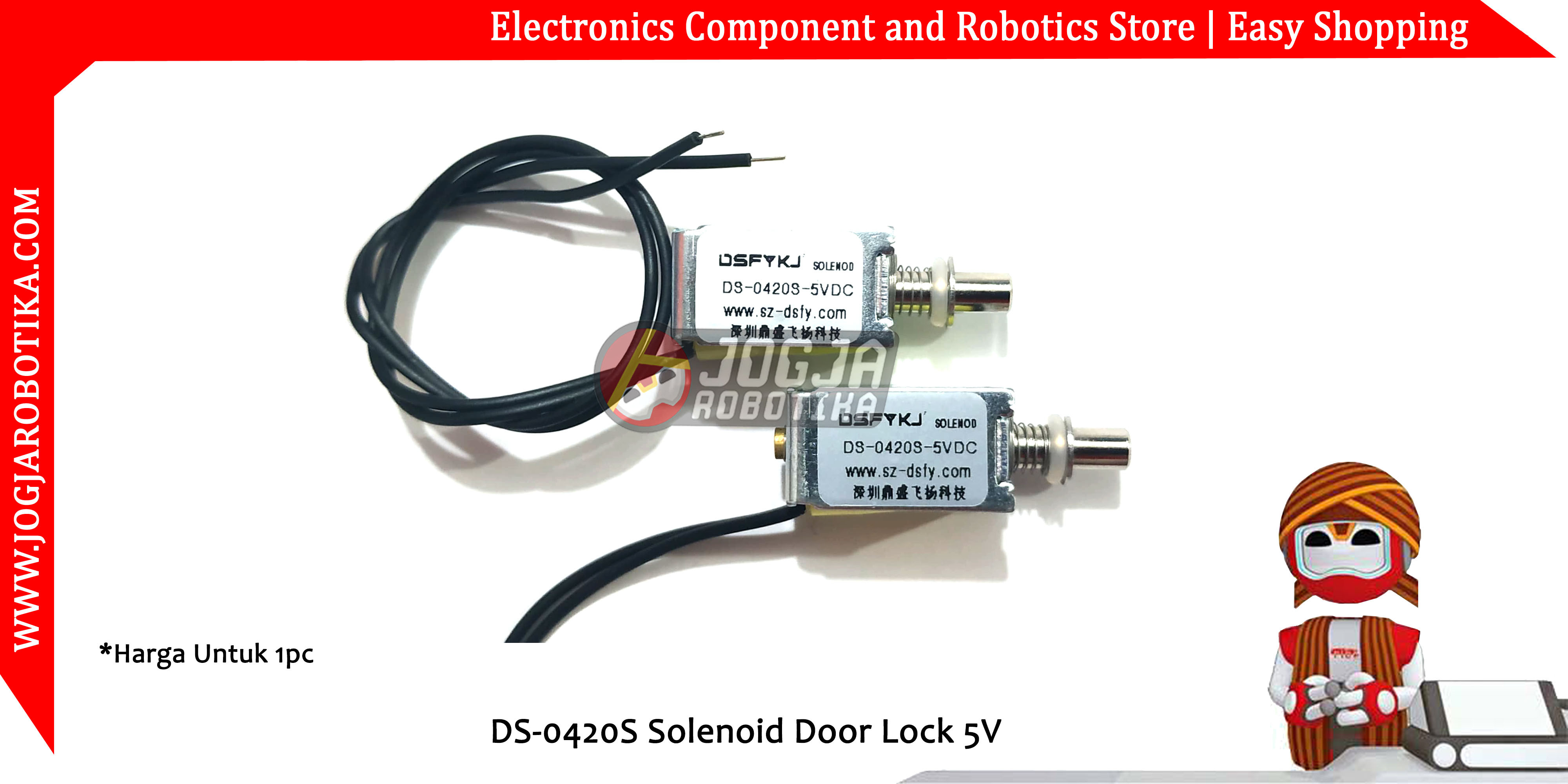 DS-0420S Solenoid Door Lock 5V