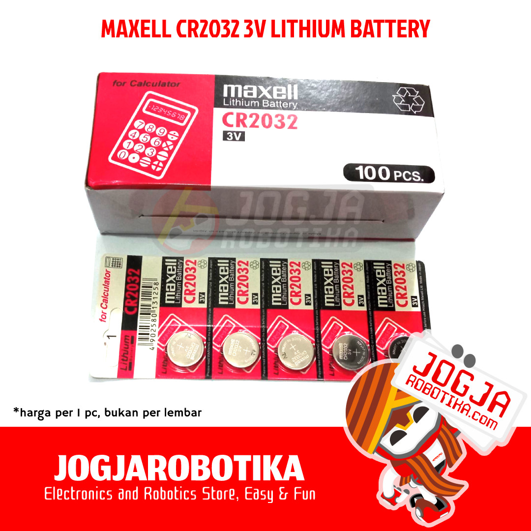 Maxell CR2032 3V Lithium Battery