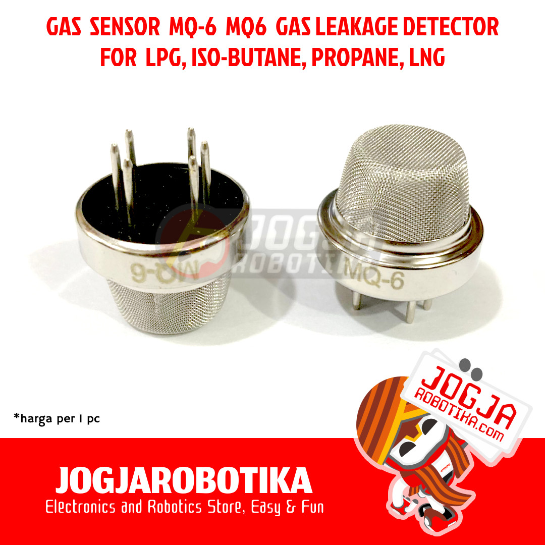 MQ-6 MQ6 Gas Sensor Gas Leakage Detector for LPG, Iso-Butane, Propane, LNG