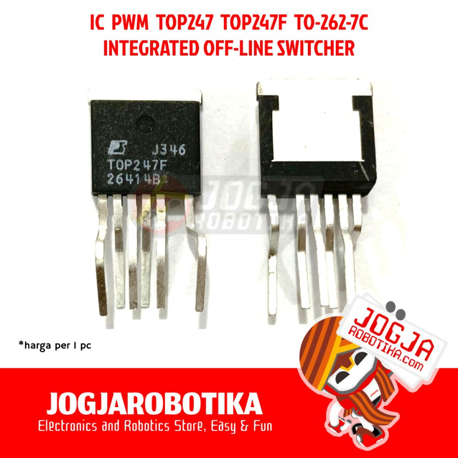 IC TOP247 TOP247F TO-262-7C OFFLINE SWITCH UVLO HV