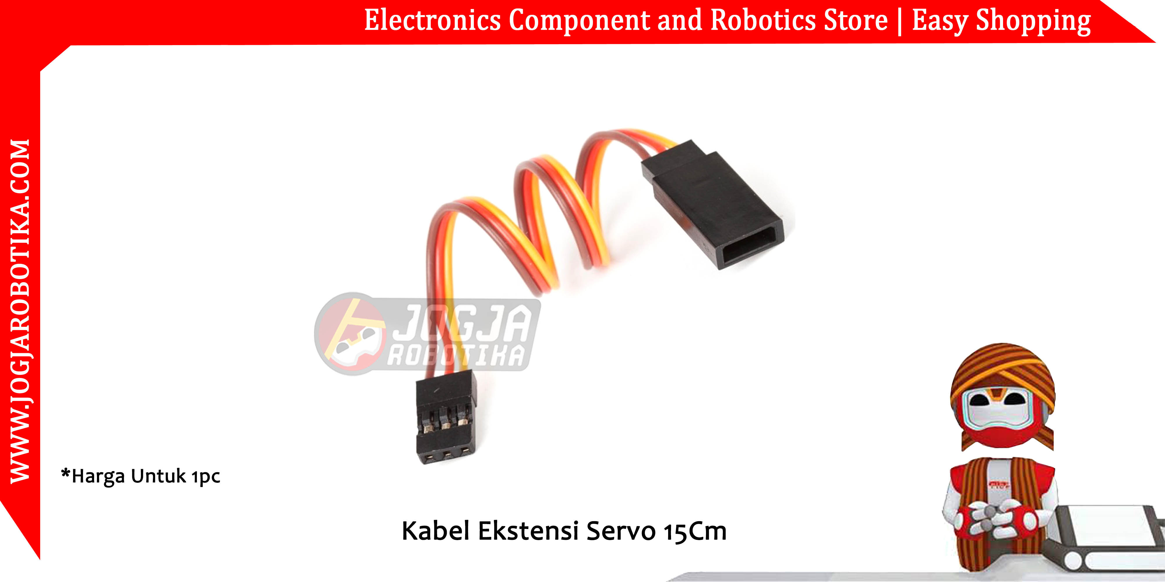 Kabel Ekstensi Servo 15Cm
