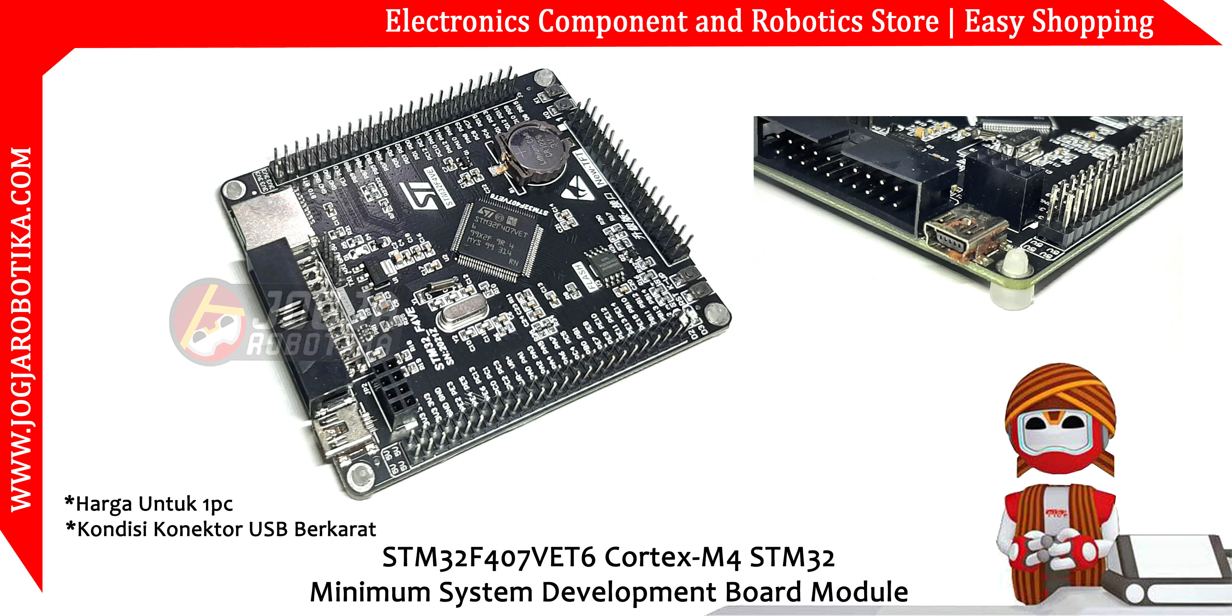 STM32F407VET6 Cortex-M4 STM32 Minimum System Development Board Module