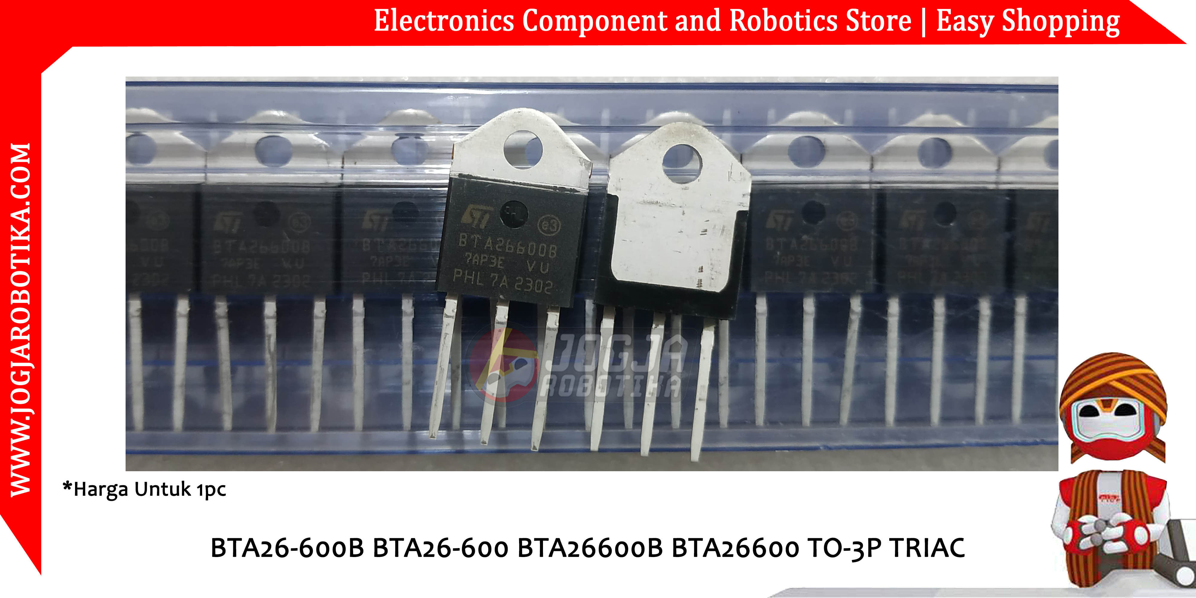 BTA26-600B BTA26-600 BTA26600B BTA26600 TO-3P Triac