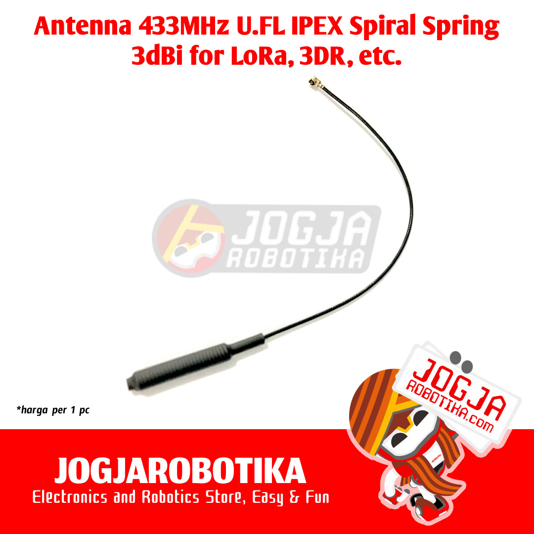 Antenna Antena 433MHz 433 MHz U.FL IPEX Spiral Spring Antenna 3dBi 3 dBi for LoRa 3DR dll