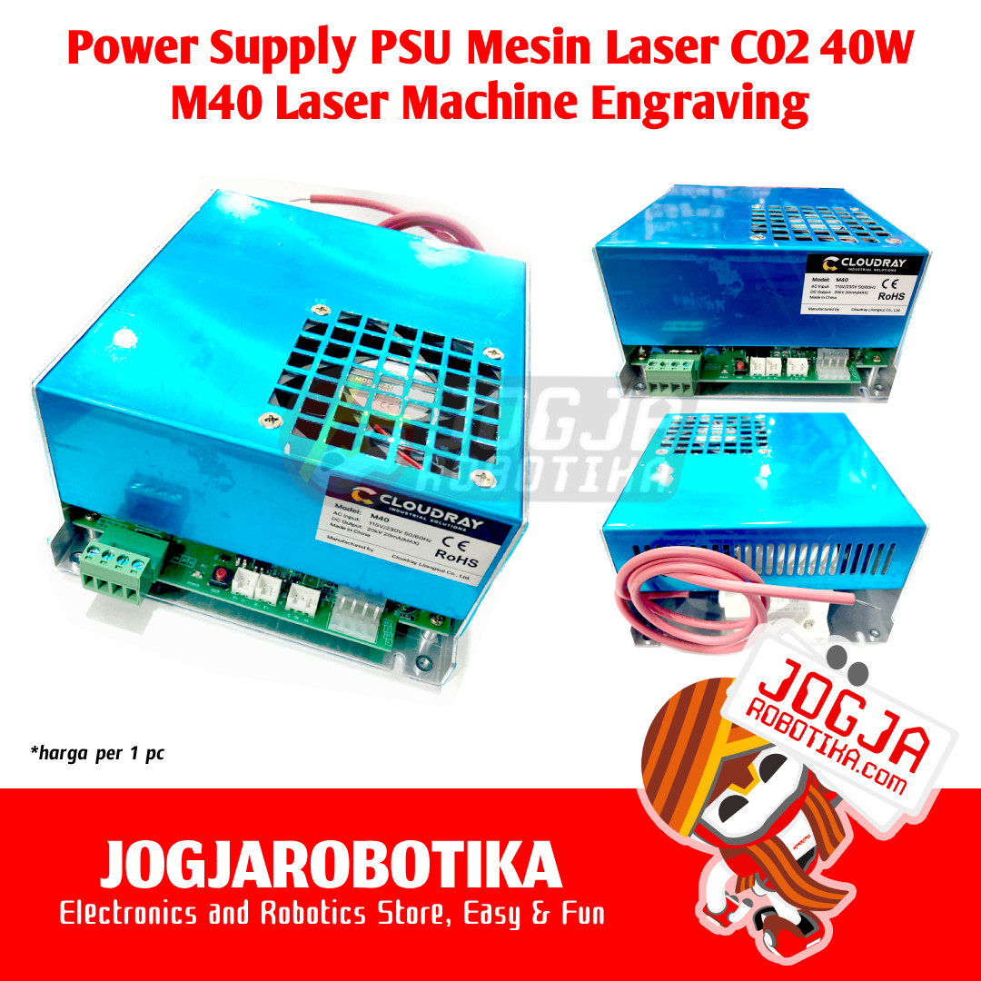 Power Supply PSU Mesin Laser CO2 MYJG-40WT 40W 40Watt M40 Laser Machine Engravin