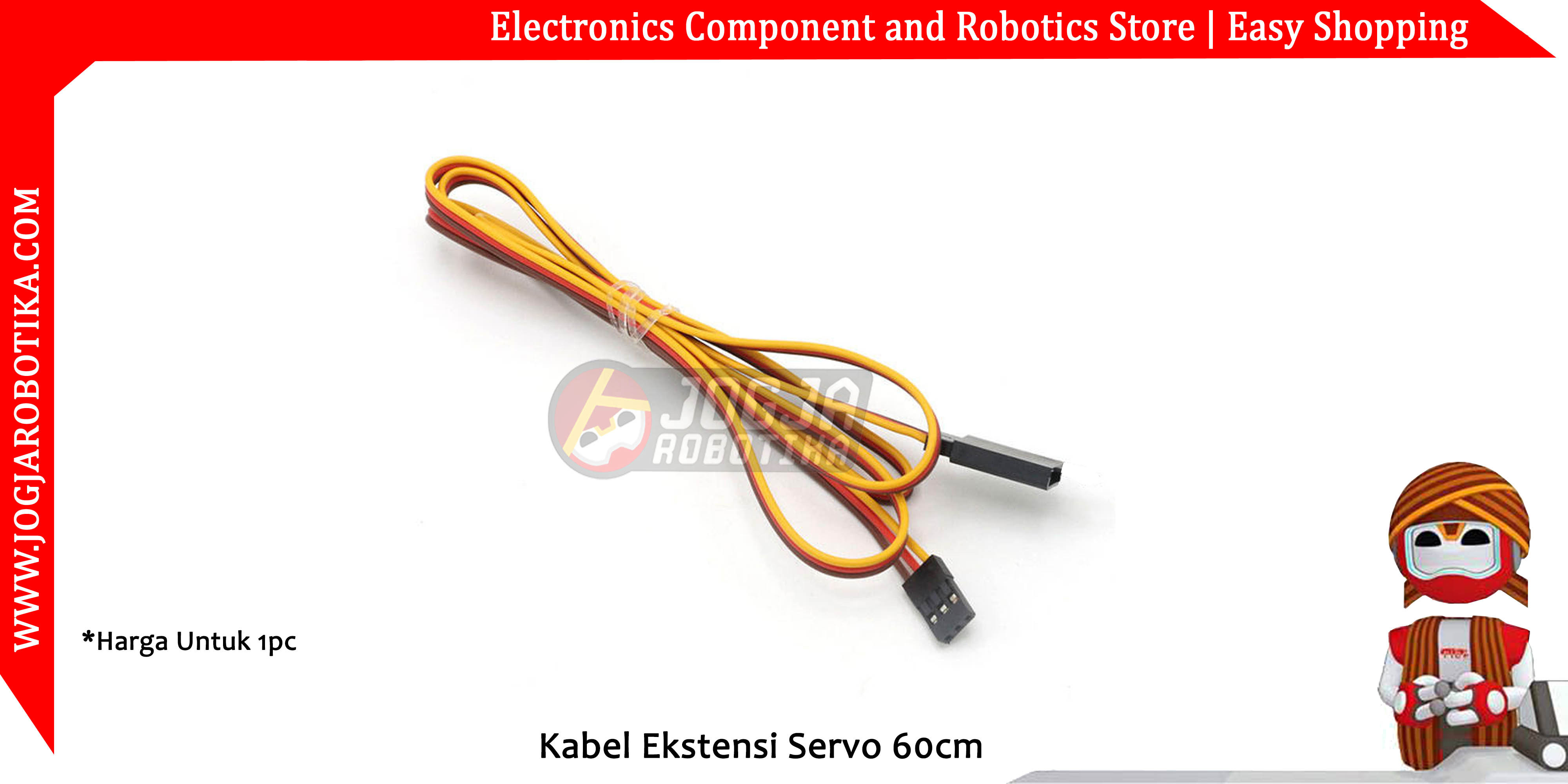 Kabel Ekstensi Servo 60Cm