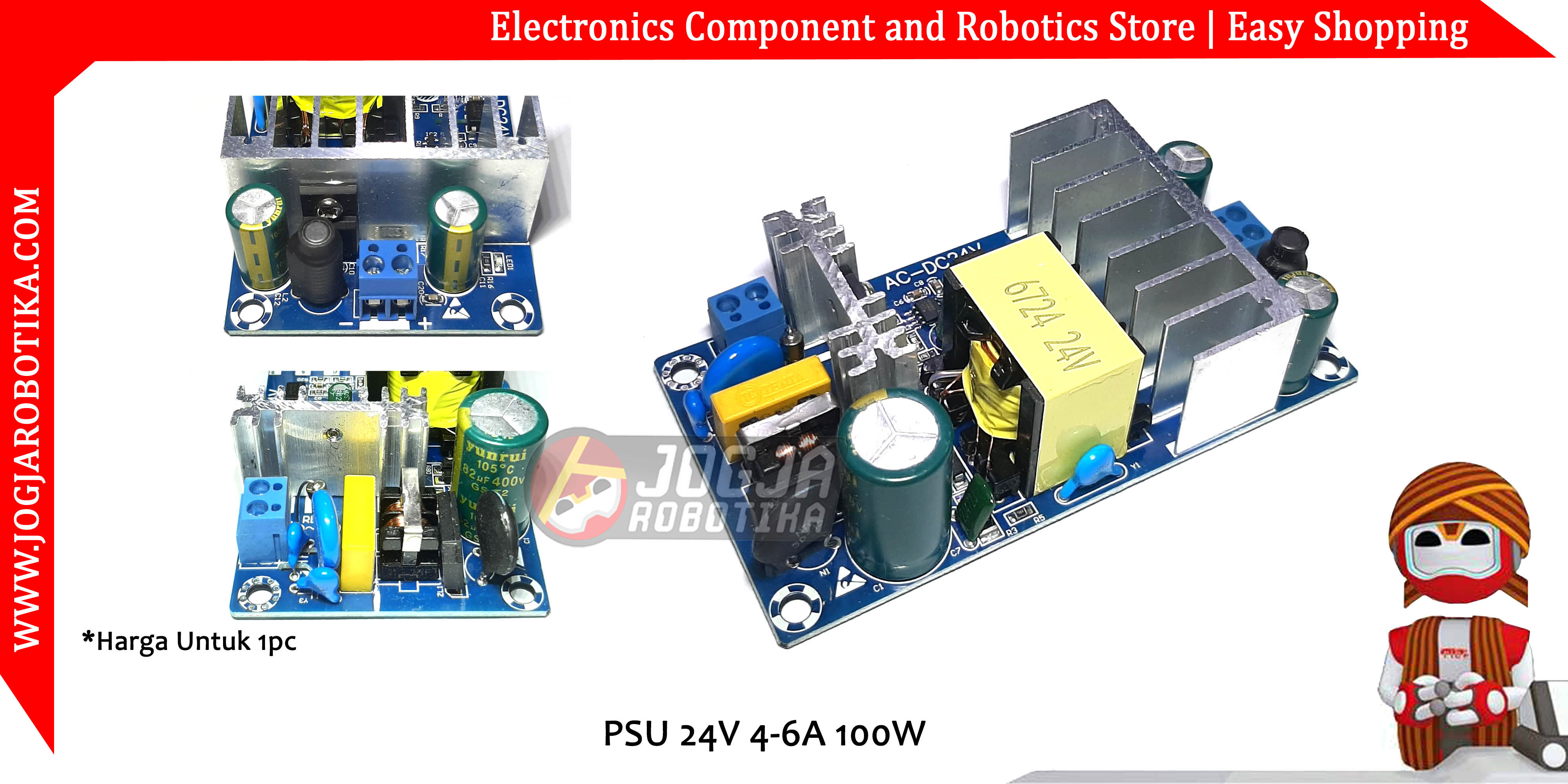 PSU 24V 4-6A 100W