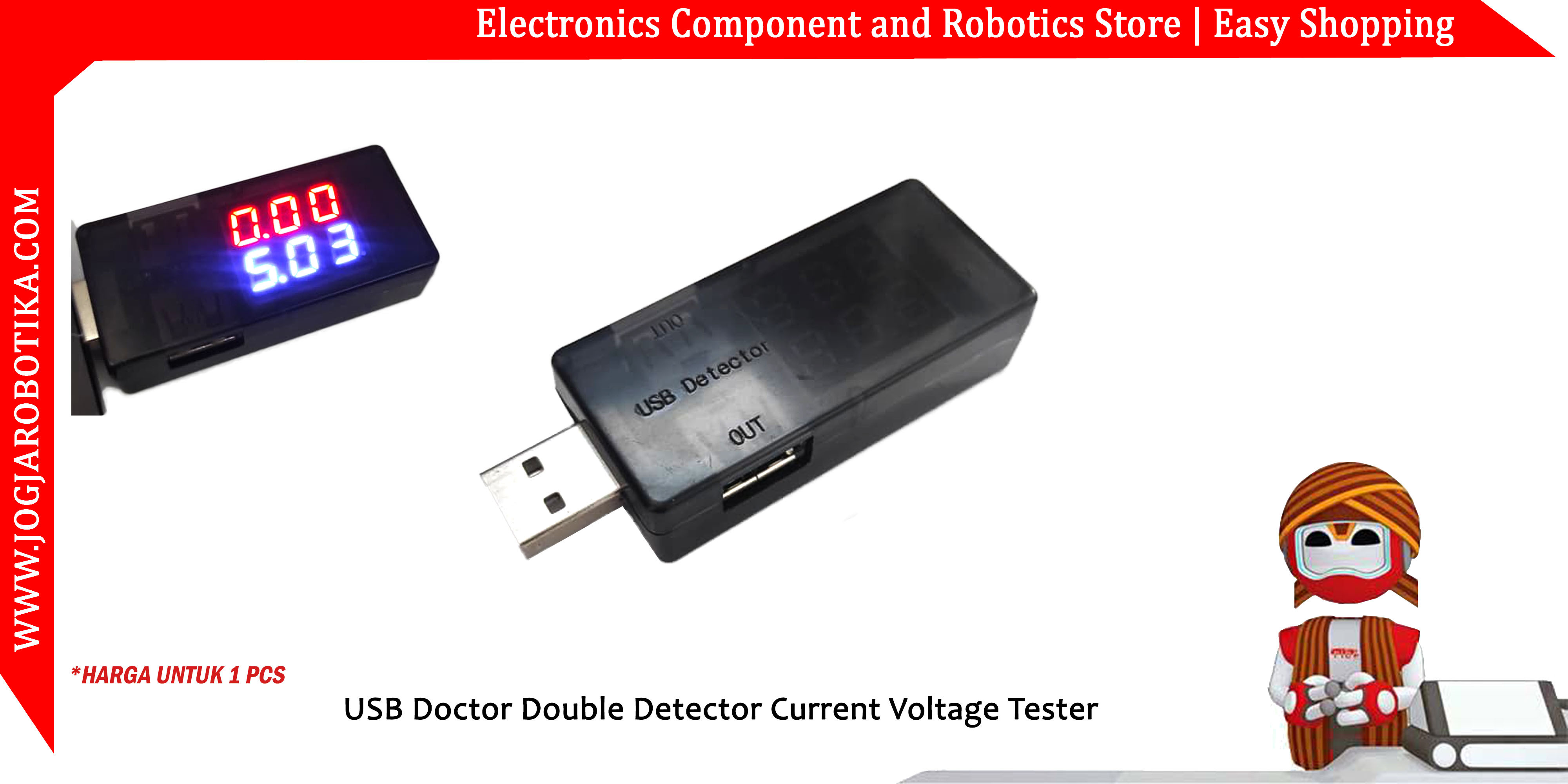 USB Doctor Double Detector Current Voltage Tester