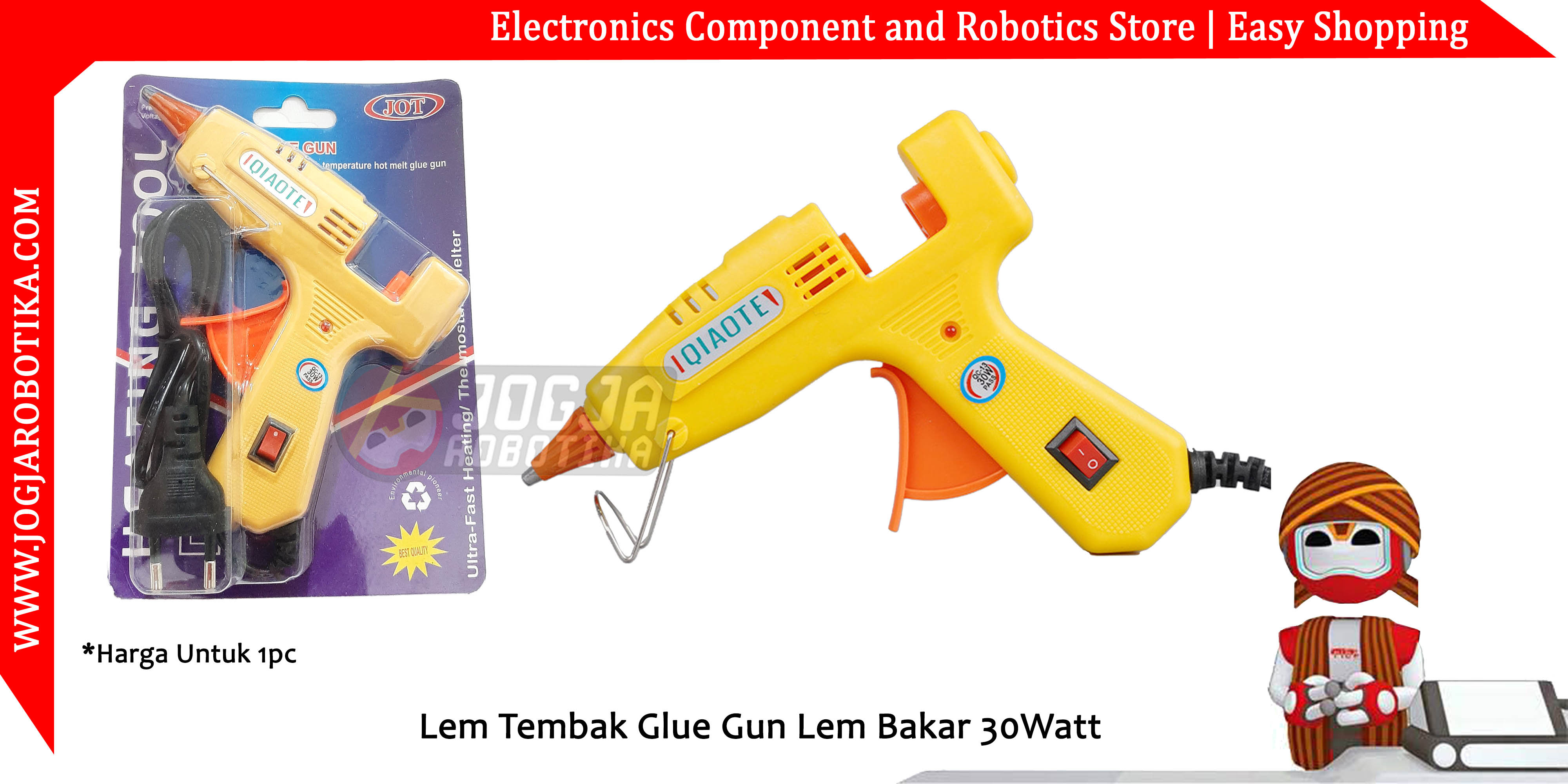 Lem Tembak Glue Gun Lem Bakar 30Watt