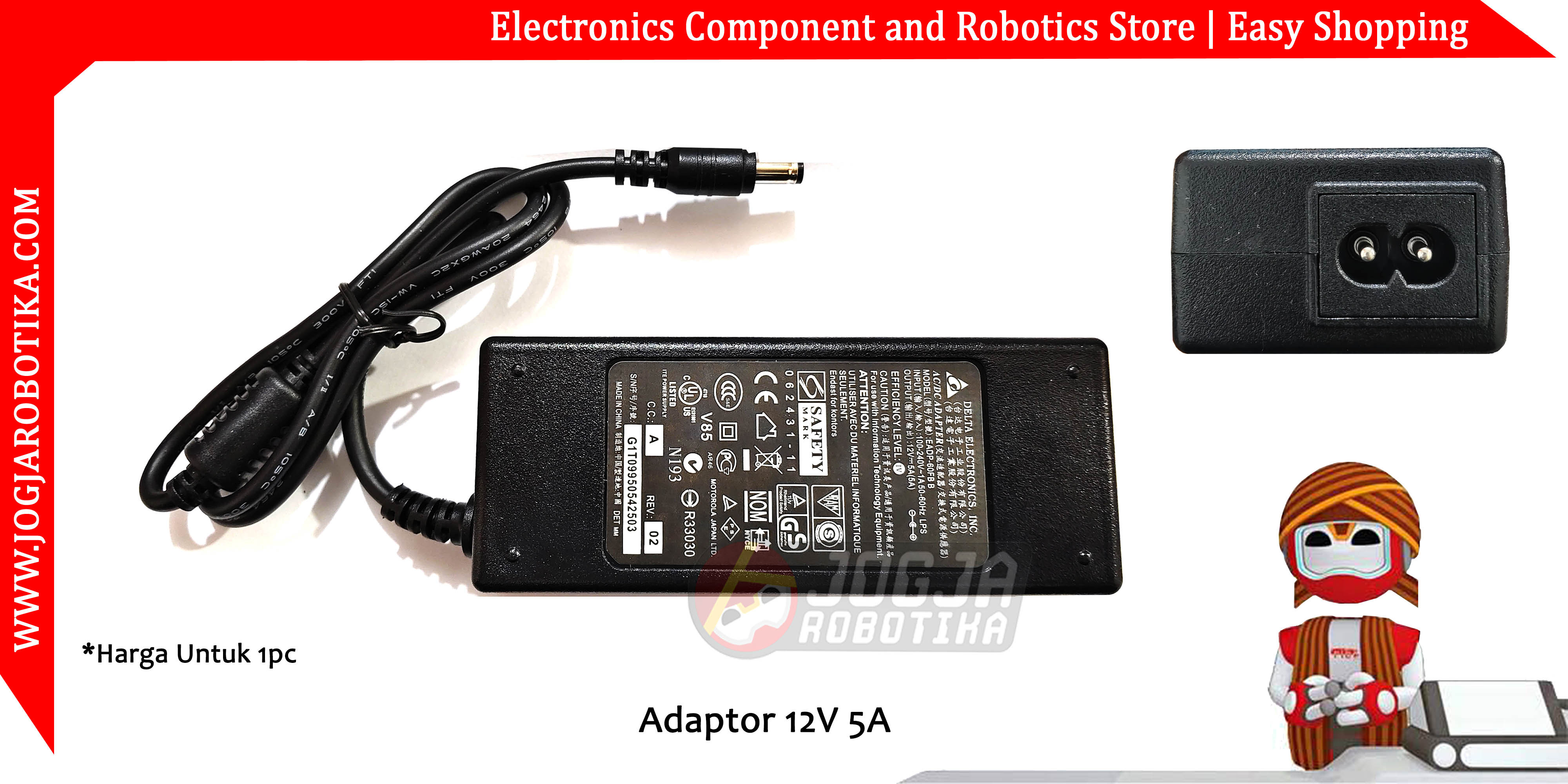 Adaptor 12V 5A