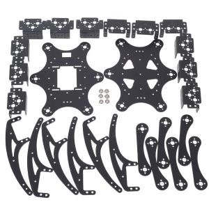Aluminium Hexapod Spider 18dof Six Legs Robot Frame Kit