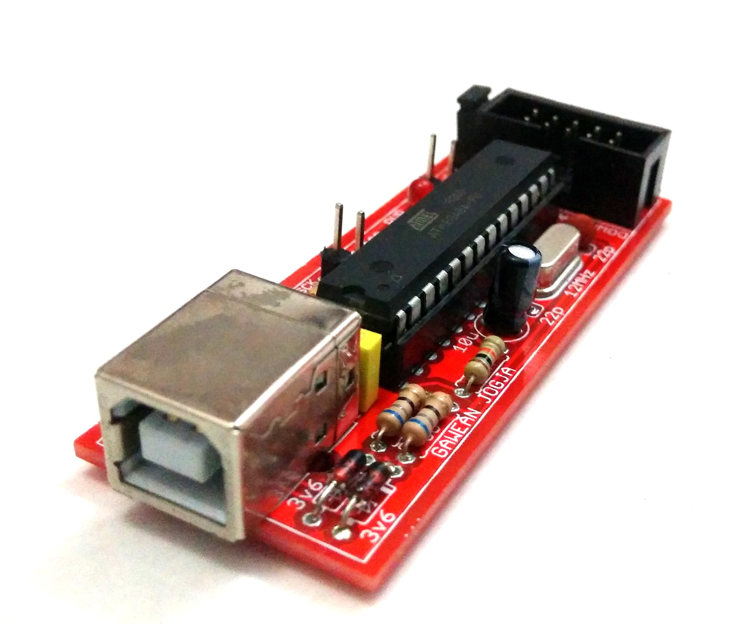 USBasp Downloader ATmega8 DIP for Atmel AVR controllers