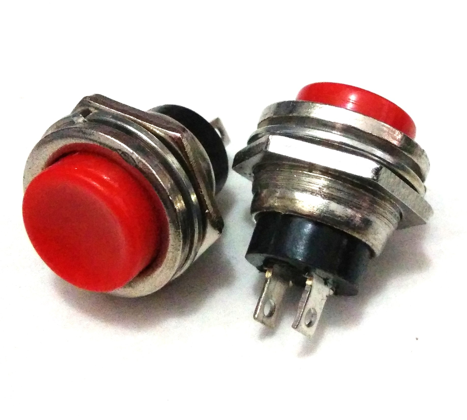 PUSH BUTTON DS-212 3A 125V 16mm-Red