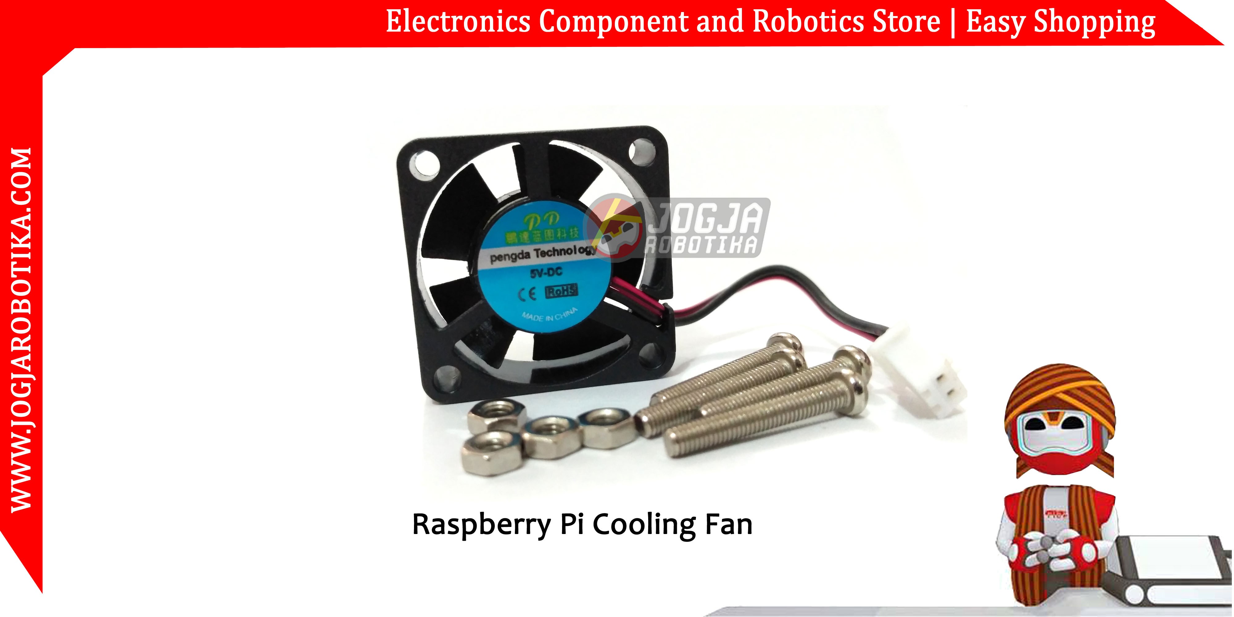 Raspberry PI Cooling Fan