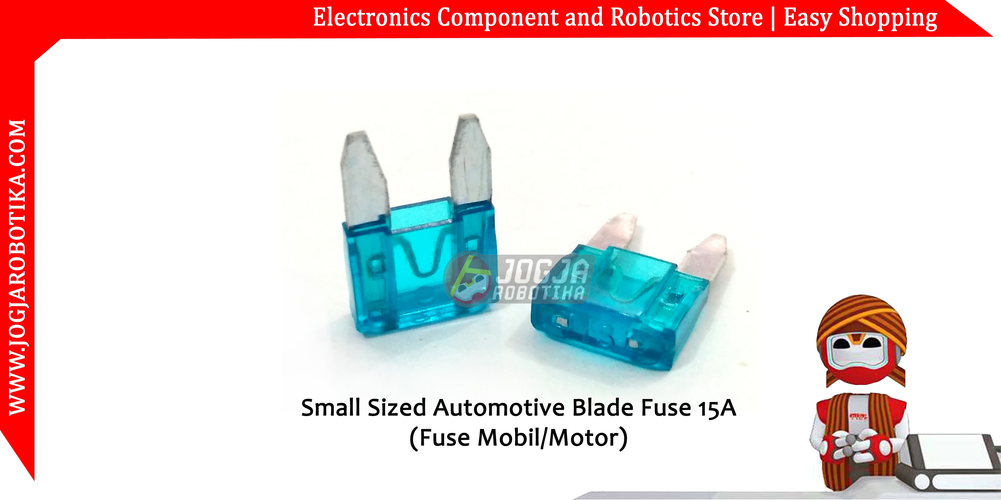Small Sized Automotive Blade Fuse 15A