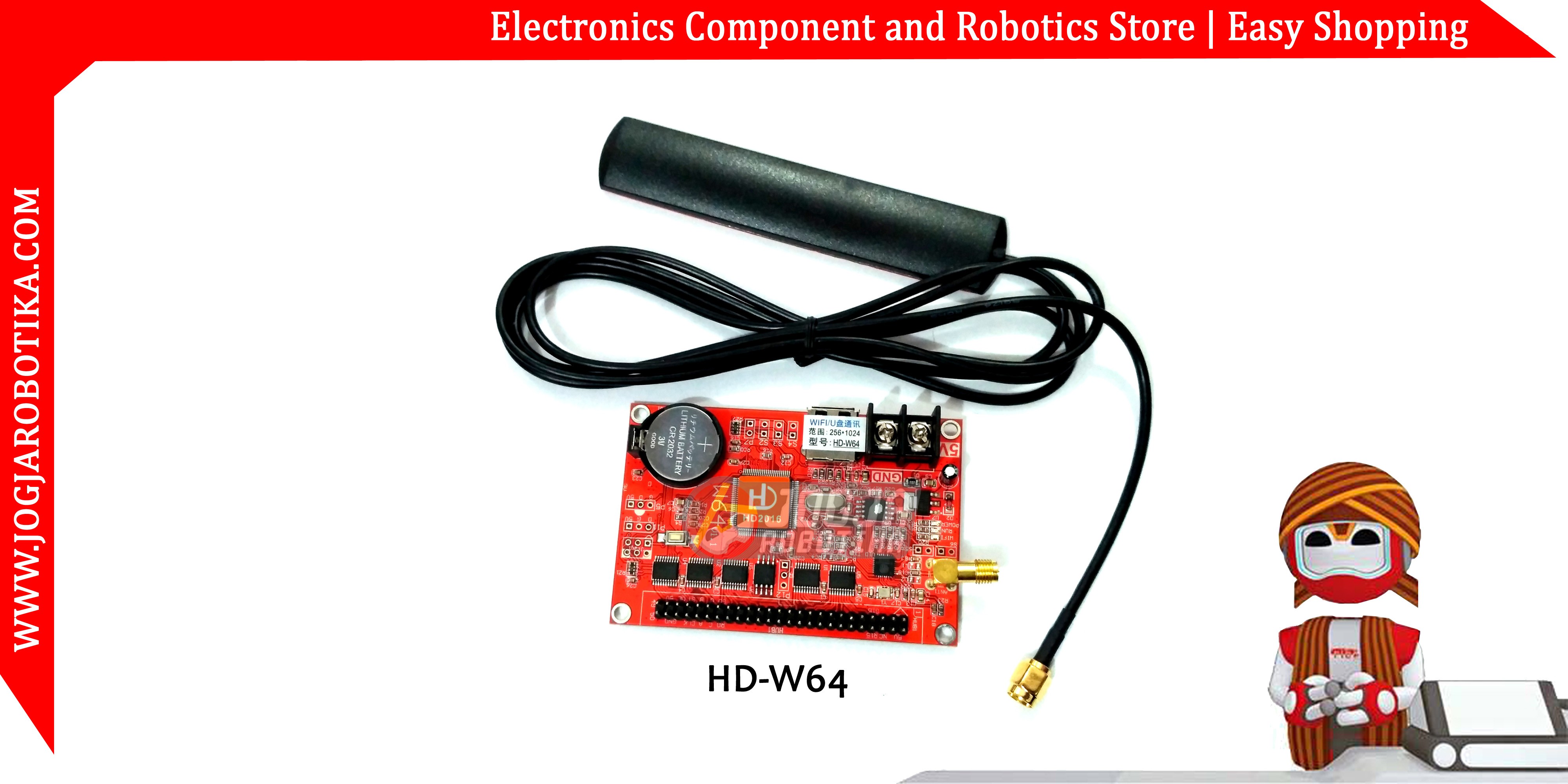 HD-W64 WIFI & U disk LED Controller