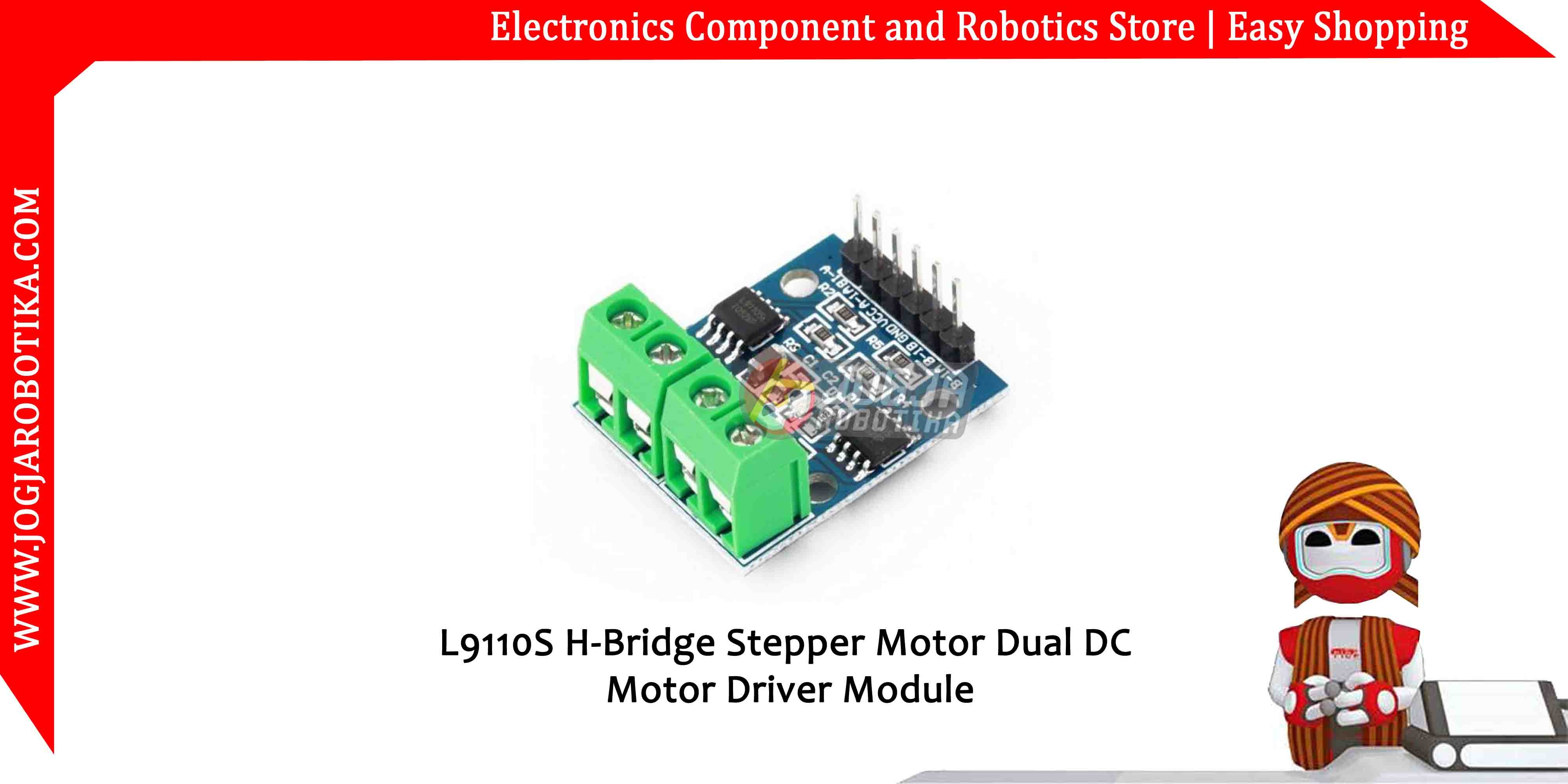 L9110S H-Bridge Stepper Motor Dual DC Motor Driver Module